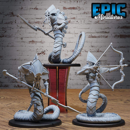 Death Serpent Set - Epic Miniatures - Dungeons and Dragons