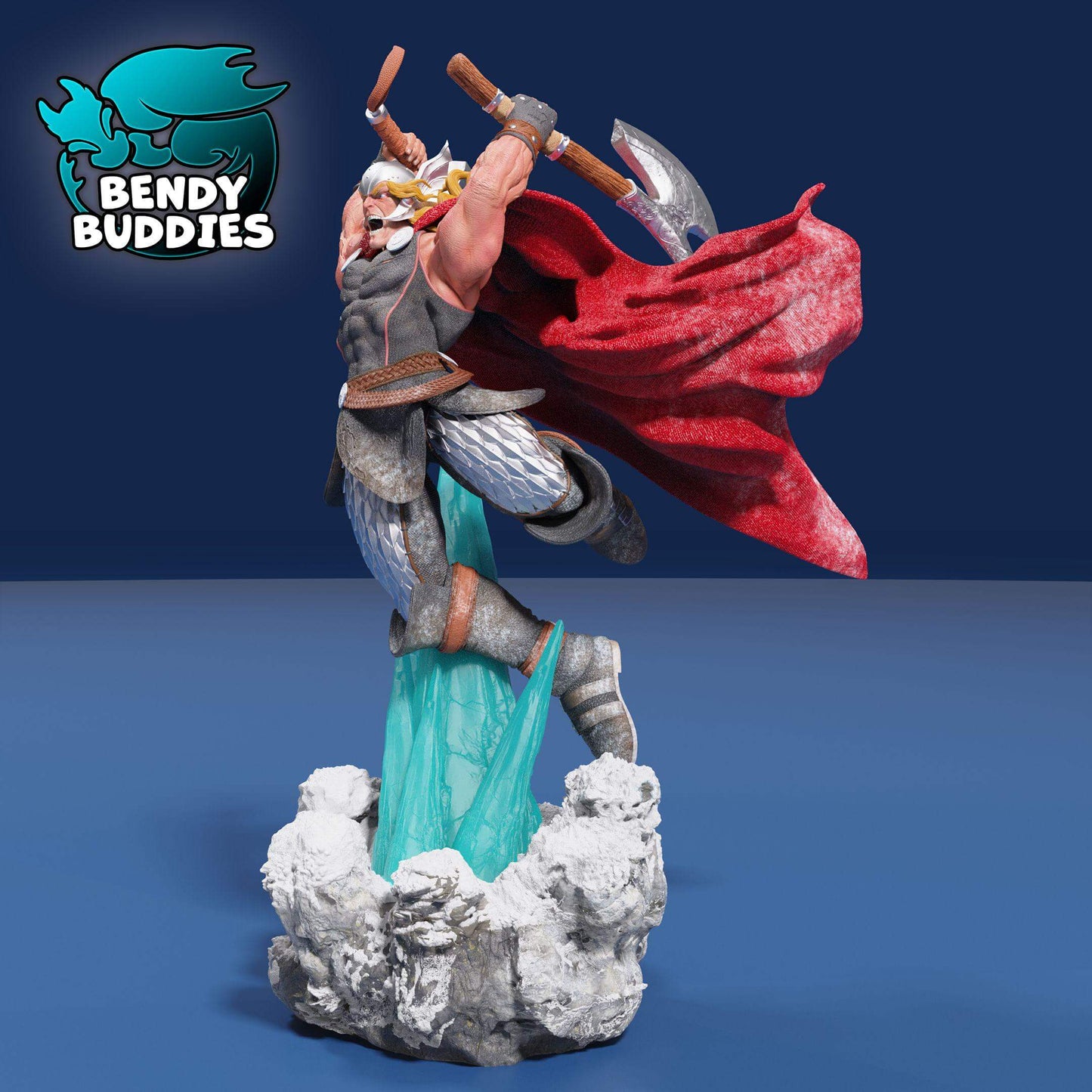 Thor - Marvel Comics - Collectible Fanart Statue - Bendy Buddies