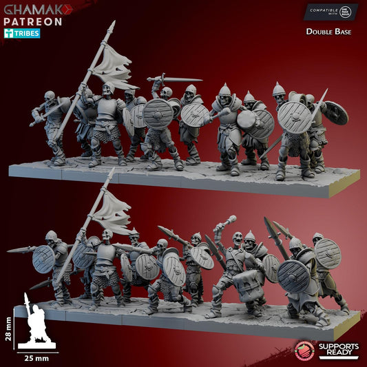 Skeleton Guard - Miniatures by Ghamak