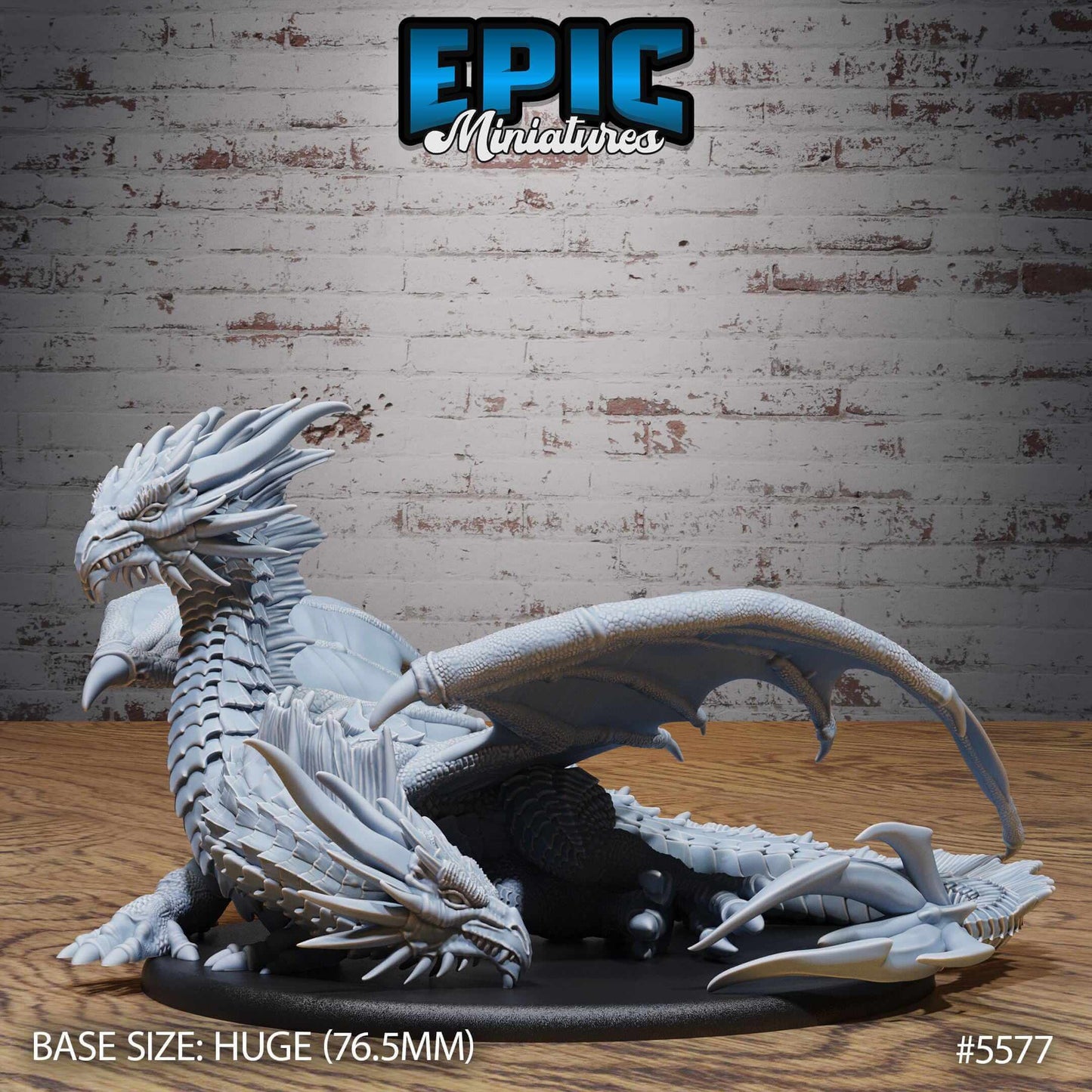 Two Headed Dragon Set - Epic Miniatures - Dungeons and Dragons