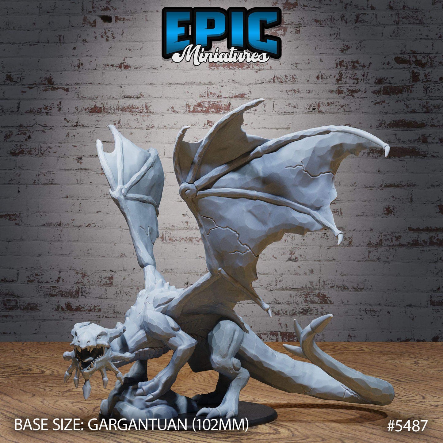 Sapphire Dragon Set - Epic Miniatures - Dungeons and Dragons