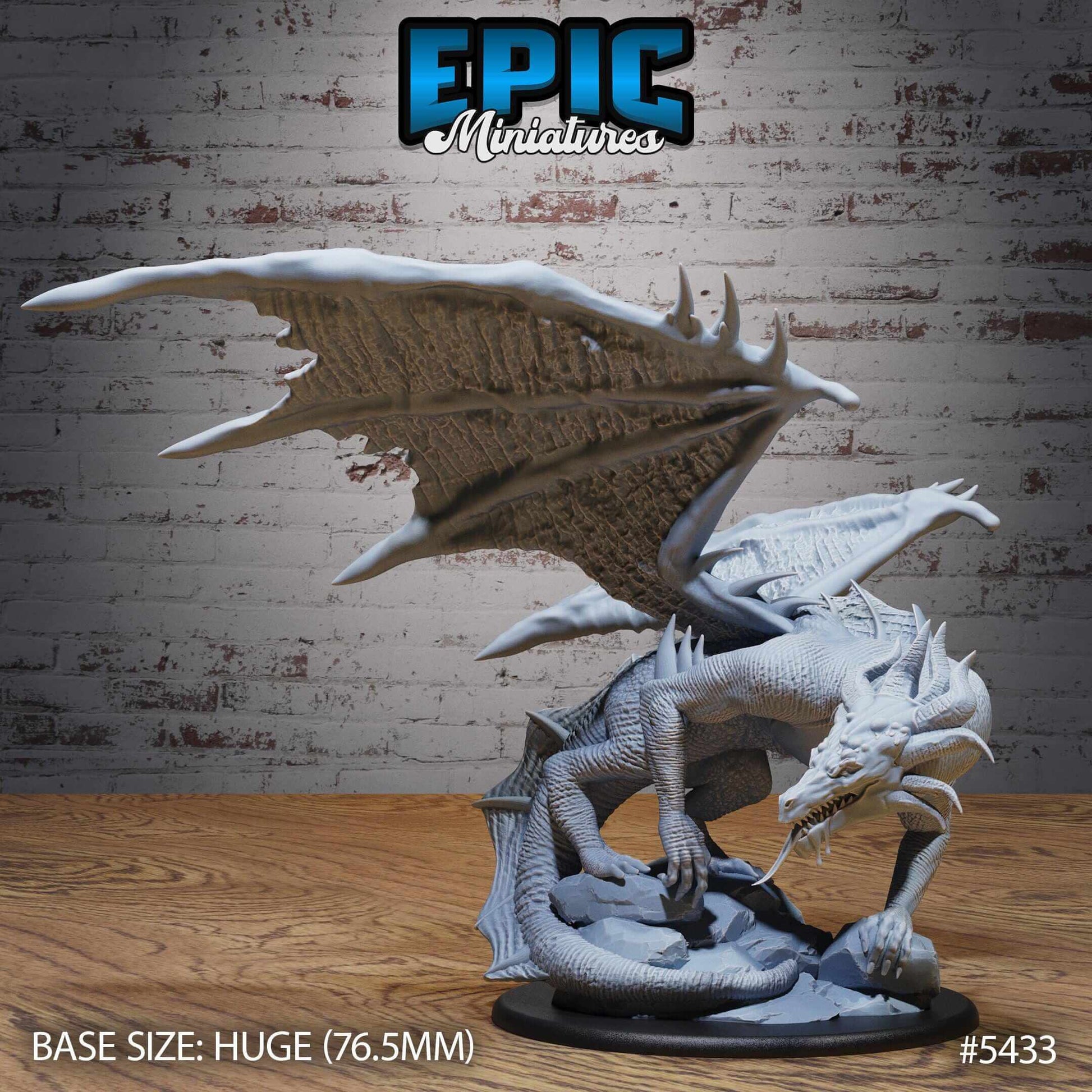 Poison Dragon Set - Epic Miniatures - Dungeons and Dragons