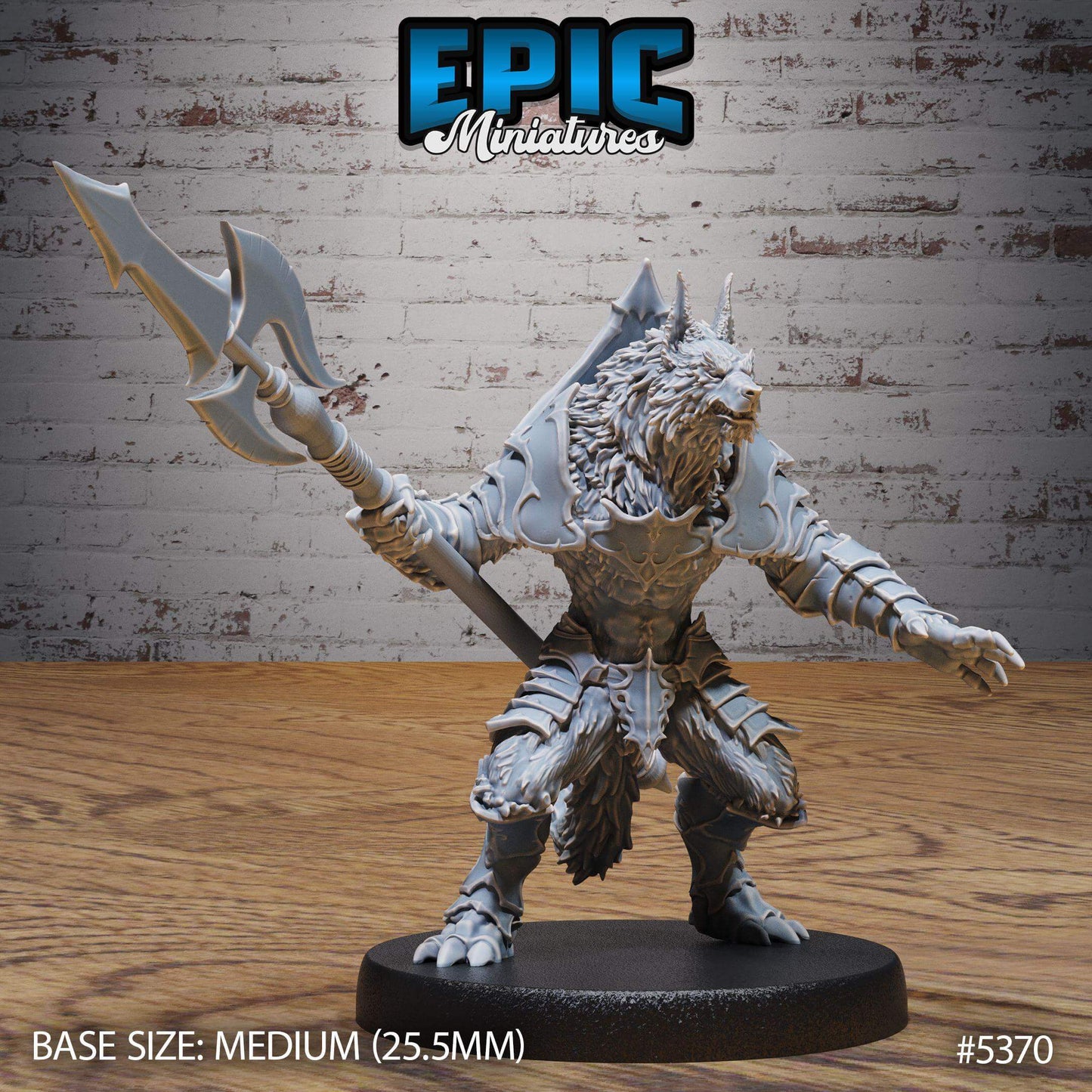 Werewolf Warrior Set - Epic Miniatures - Dungeons and Dragons