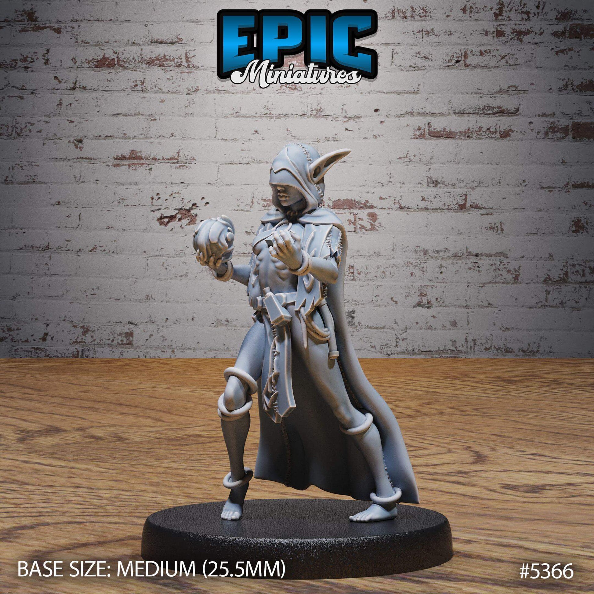 Elf Vampire lady Set - D&D Epic Miniatures   and Dragons