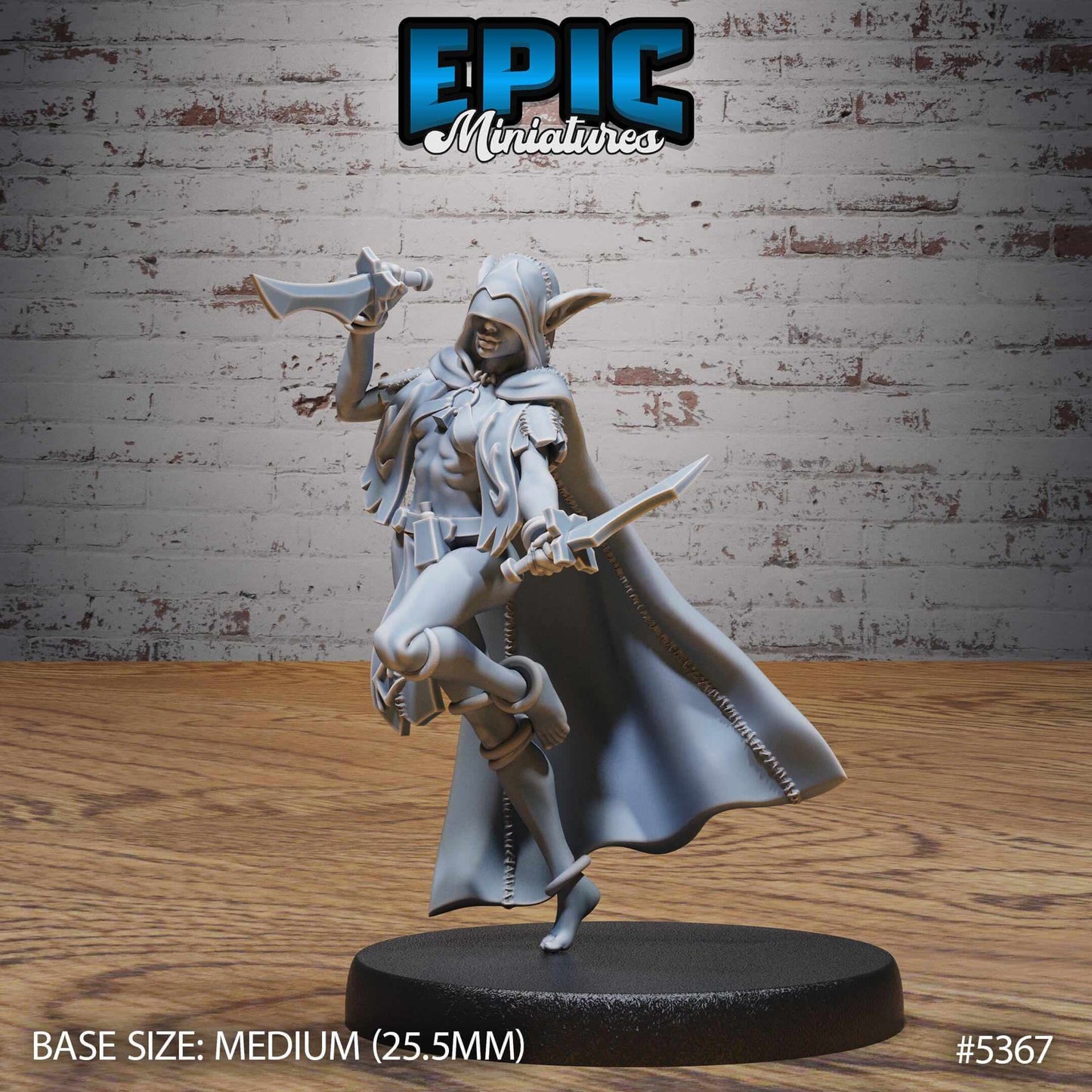 Elf Vampire lady Set - D&D Epic Miniatures   and Dragons