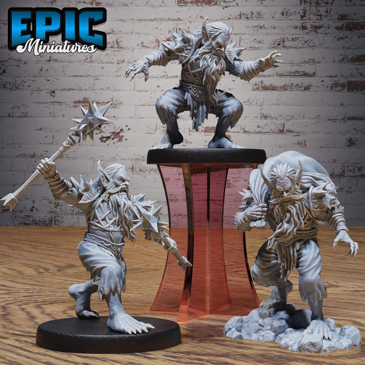 Dwarf Vampire Set - D&D Epic Miniatures   and Dragons