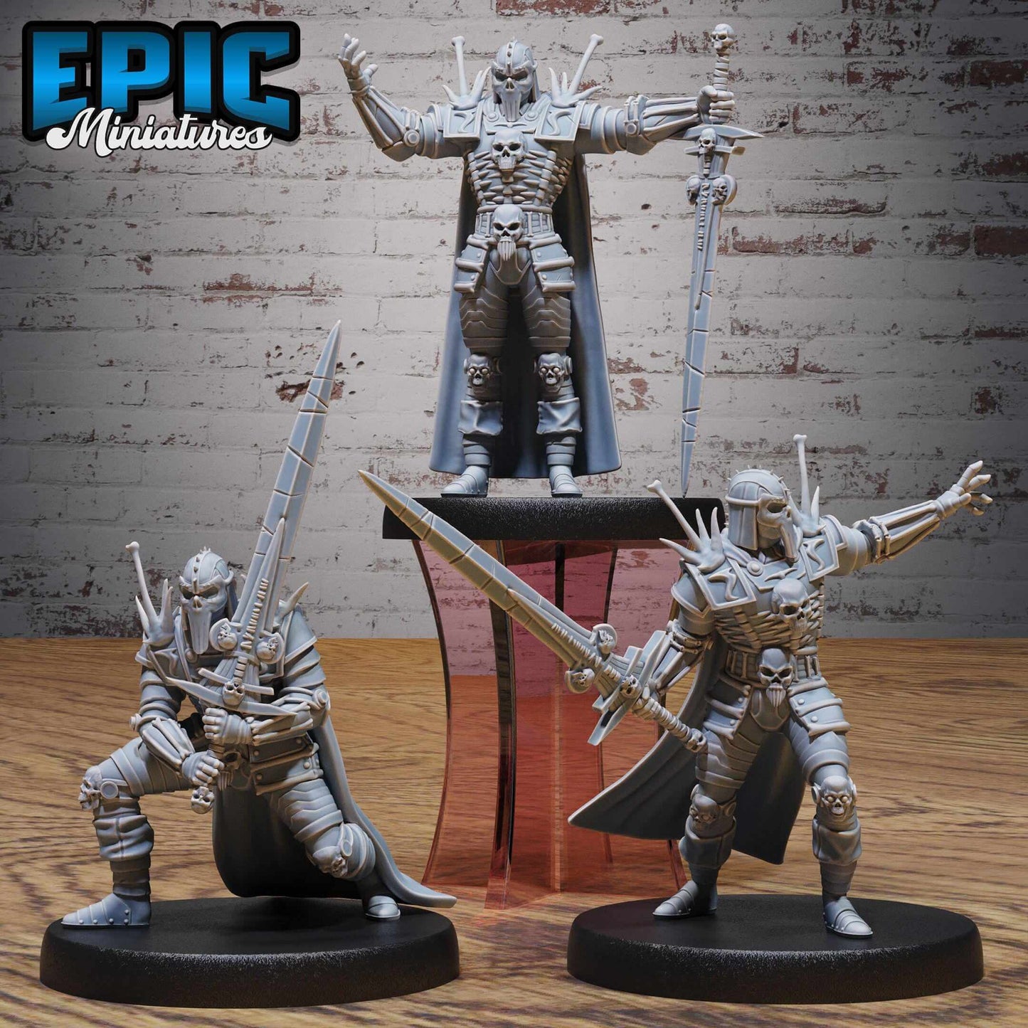 Necro Knight Set - Epic Miniatures - Dungeons and Dragons