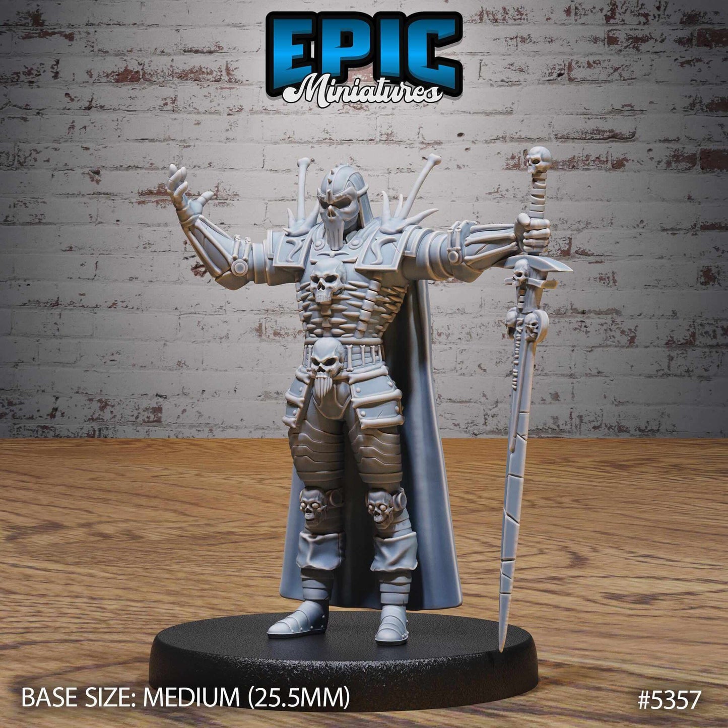 Necro Knight Set - D&D Epic Miniatures   and Dragons