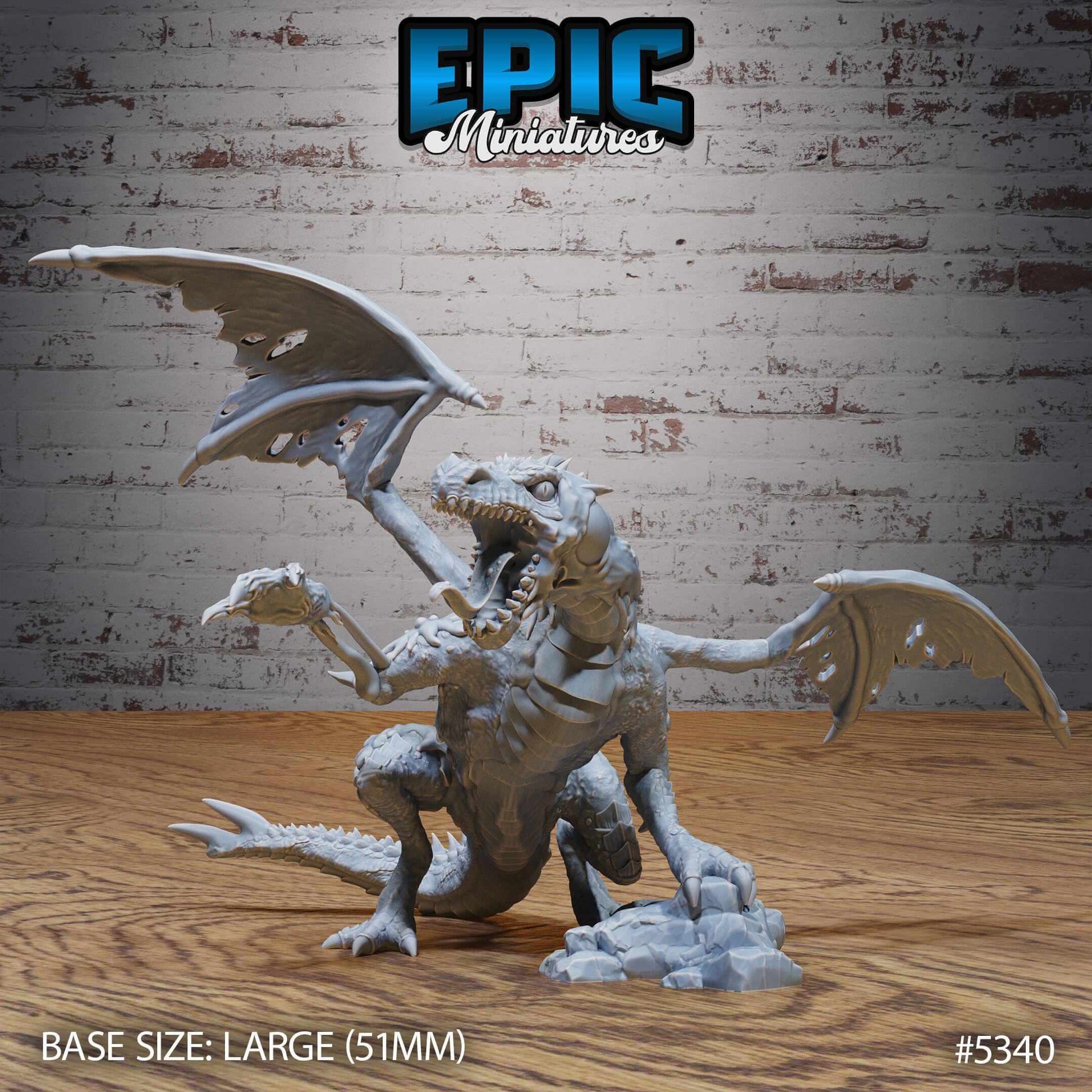 Miasma Dragon Set - Epic Miniatures - Dungeons and Dragons