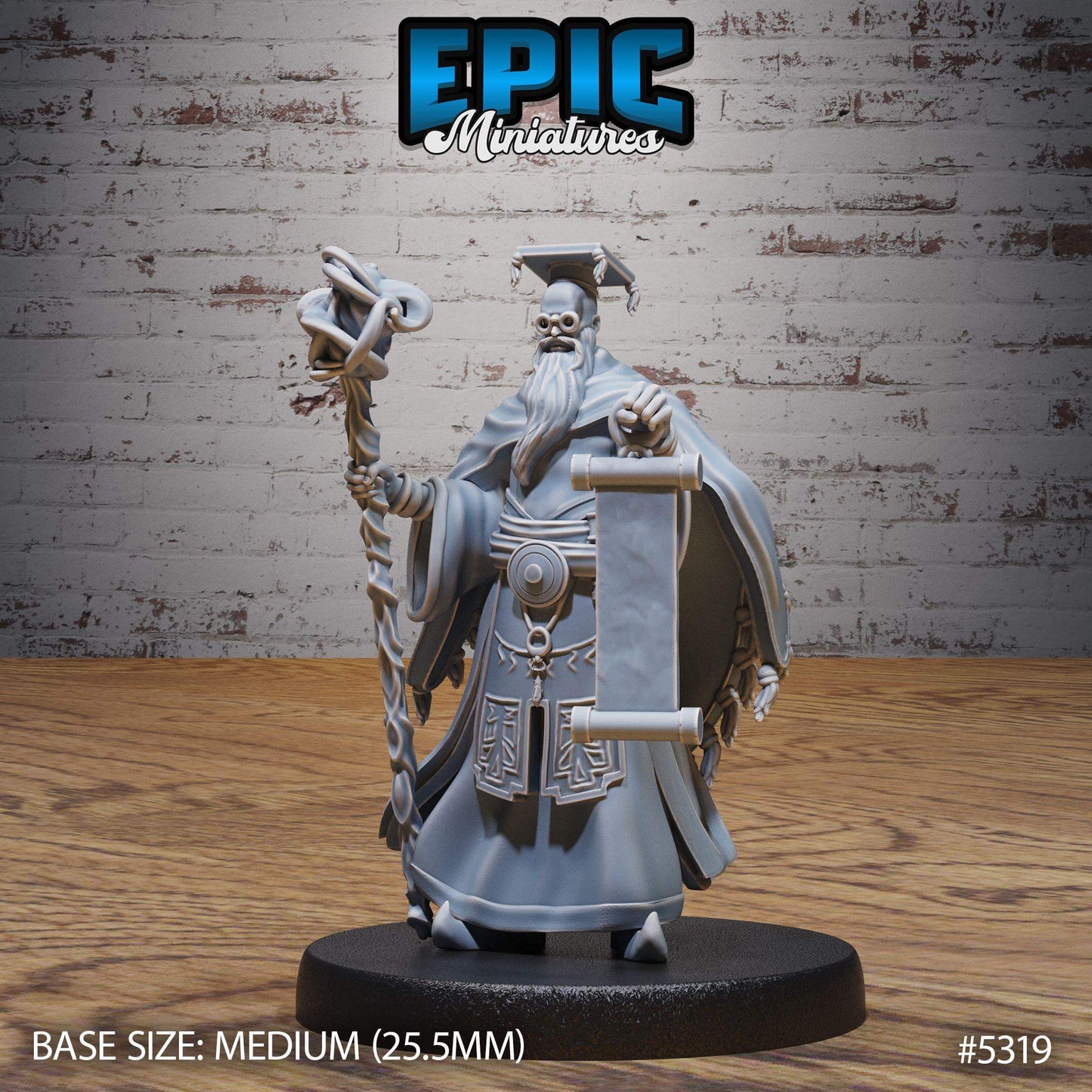 Scholar Wizard Set - Epic Miniatures - Dungeons and Dragons