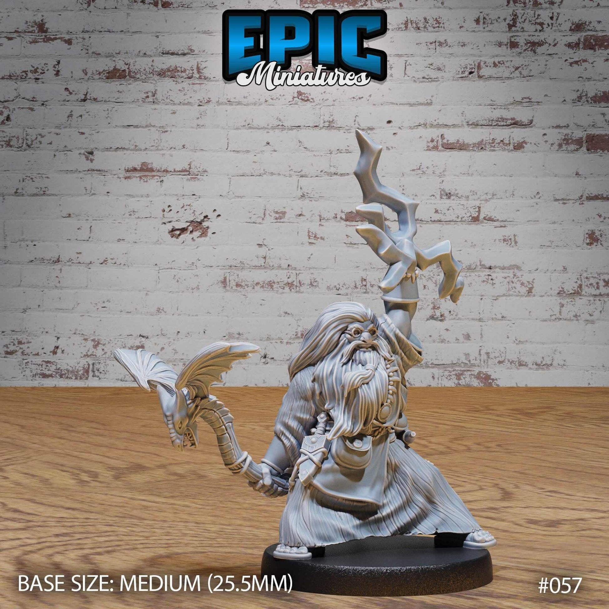 Elemental Magic Dwarf Set - D&D Epic Miniatures   and Dragons