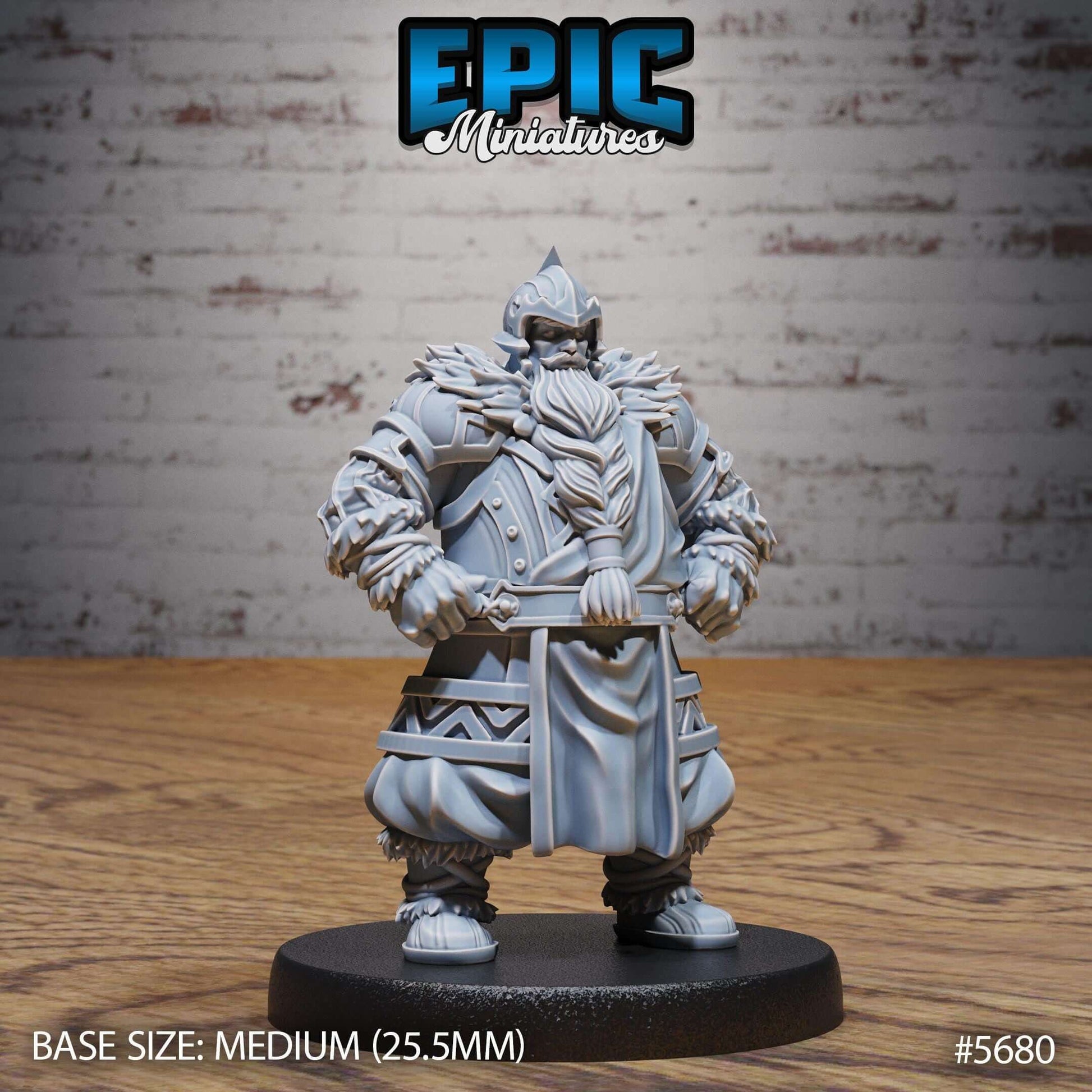Dwarf Fighter Set - Epic Miniatures - Dungeons and Dragons