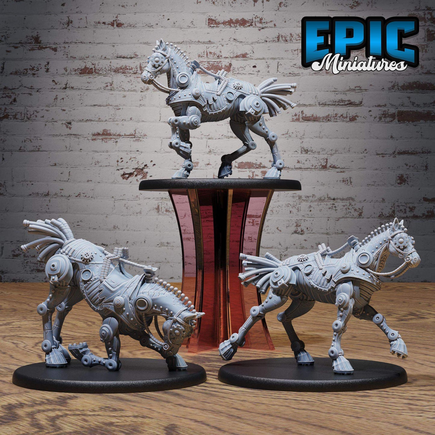 Horse Construct Set - Epic Miniatures - Dungeons and Dragons