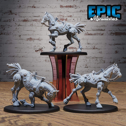 Horse Construct Set - Epic Miniatures - Dungeons and Dragons