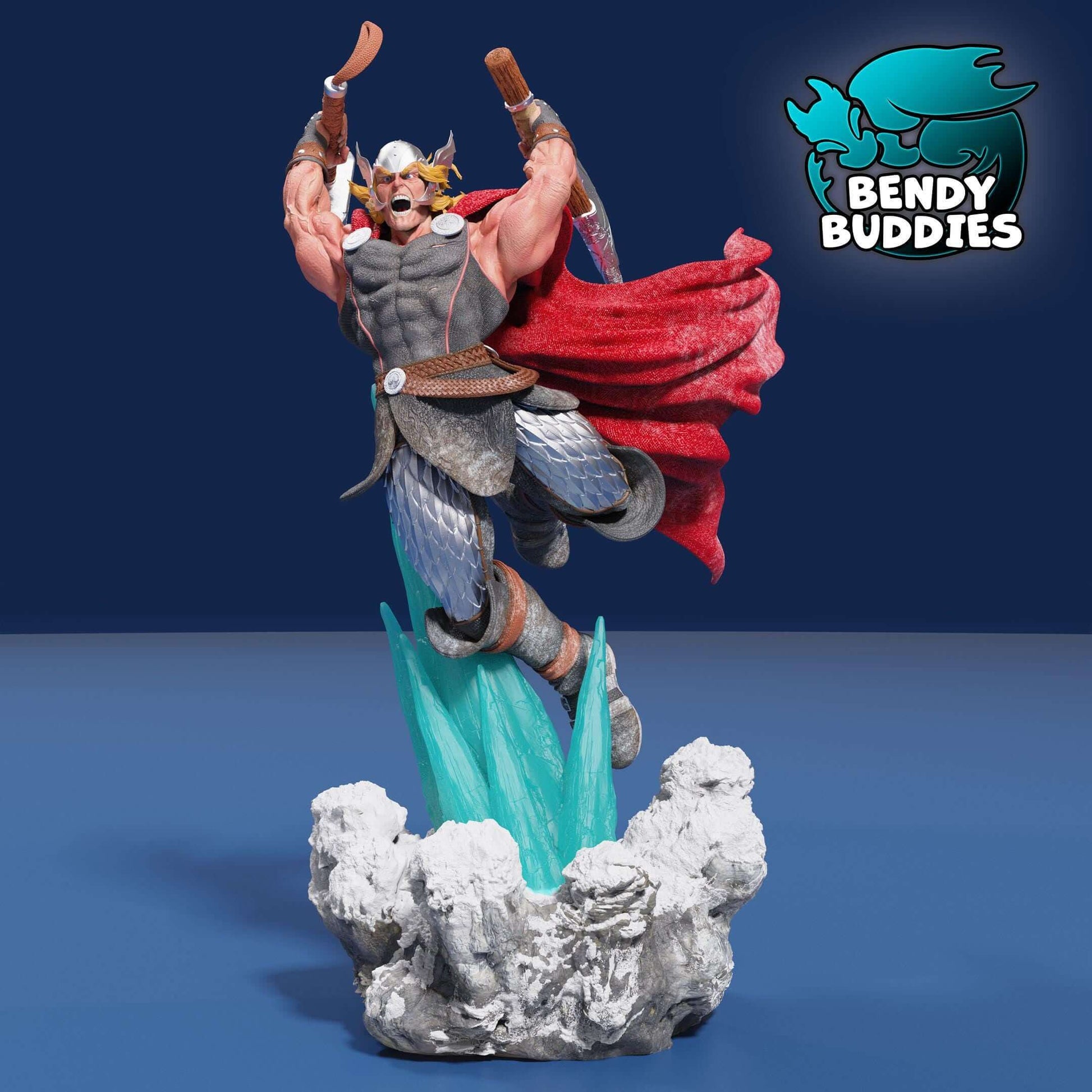 Thor - Marvel Comics - Collectible Fanart Statue - Bendy Buddies