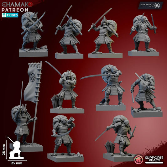 Katana Samurai - Ghamak Miniatures