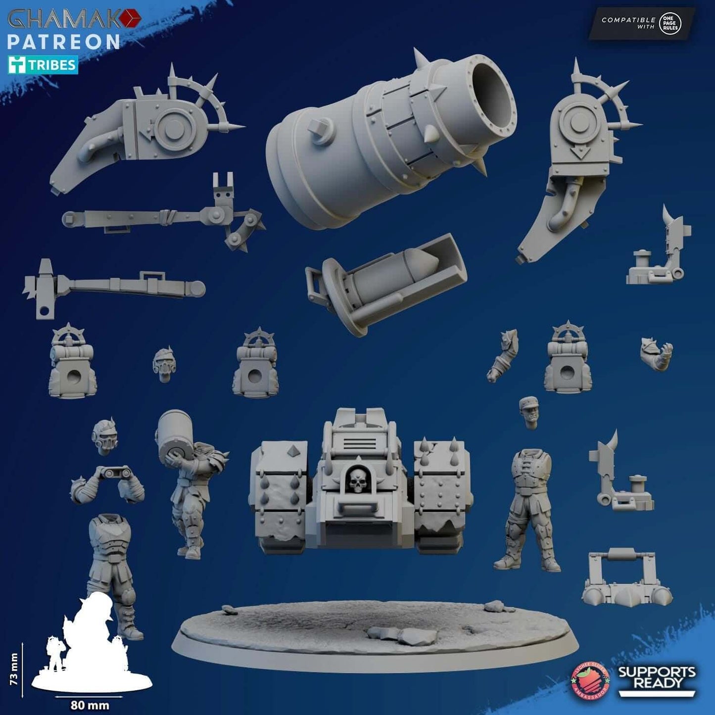 Corrupted Artillery - Mortar & Heavy Laser
