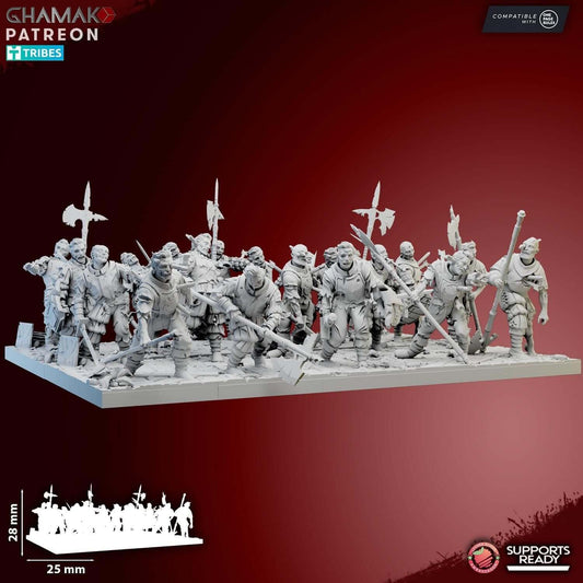 Imperial Zombies - Miniatures by Ghamak