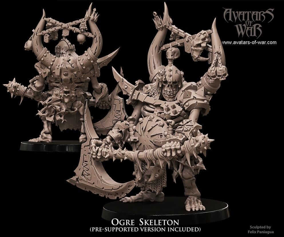 Ogre Khan Skeleton Hero - Avatars of War