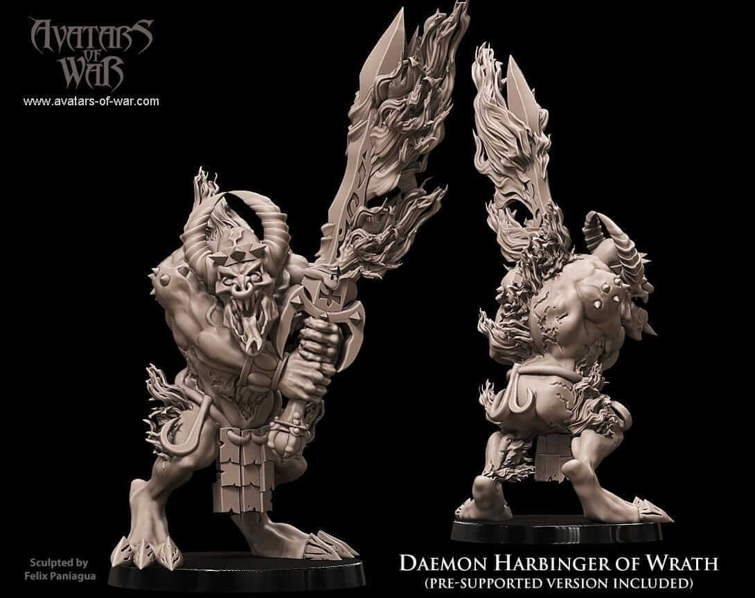 Daemon Harbringers of Wrath - Avatars of War