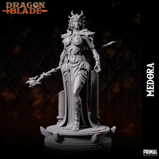 Dragon Dark Queen Medora Dragonblade - Masters of Dungeon Quest