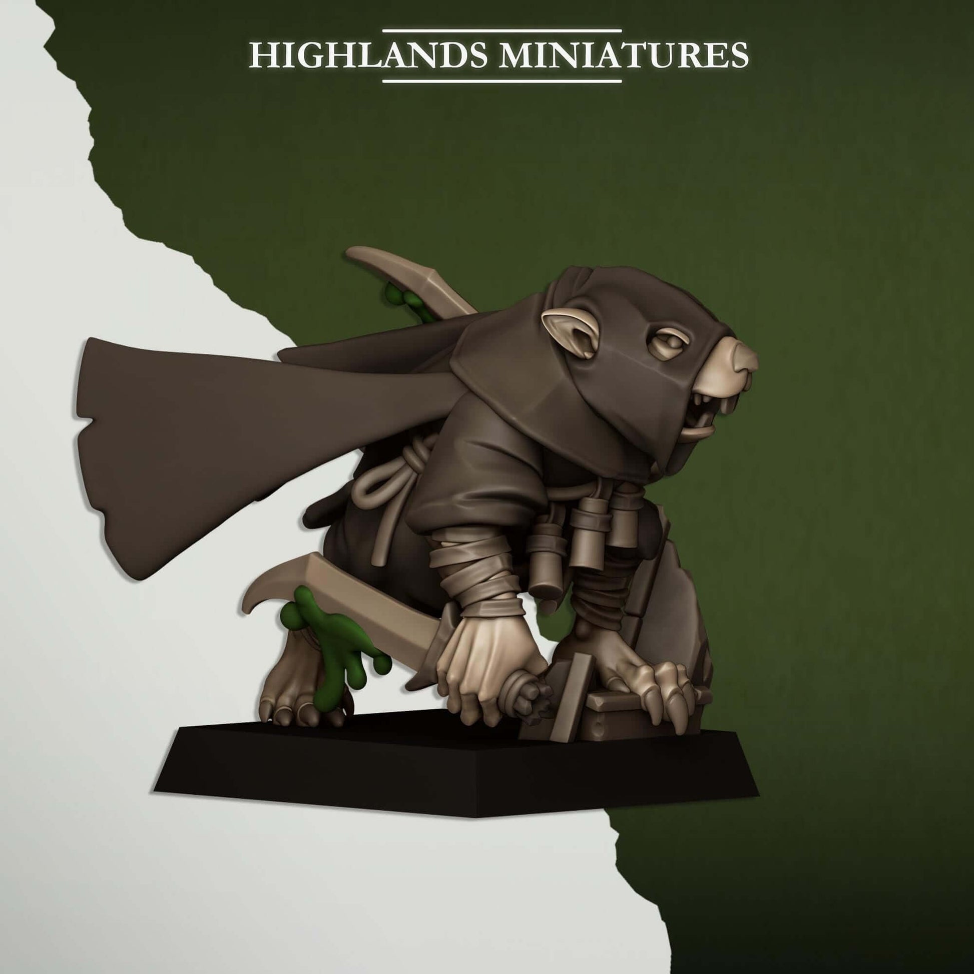 Sewer Vermin Assassins' - Highlands Miniatures