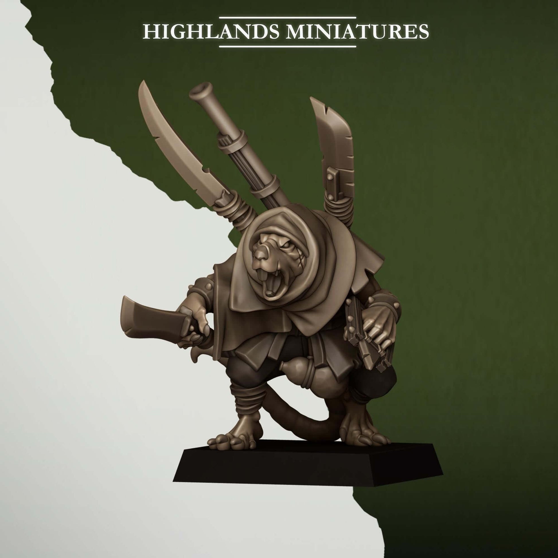 Sewer Vermin Smugglers - Highlands Miniatures
