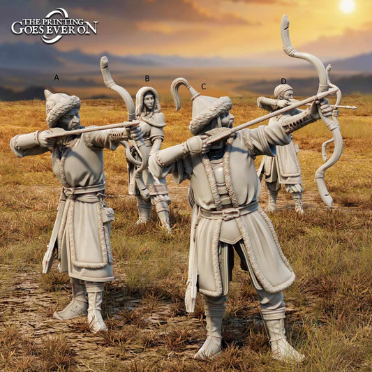 Golden Khanate Archers - Tales of the Golden Khanate - The Printing Goes Ever On