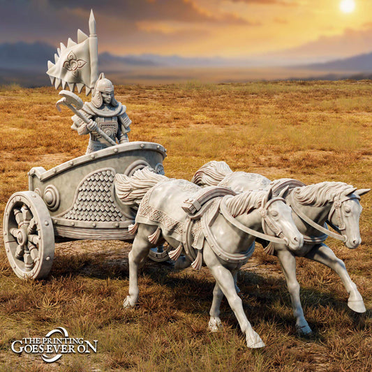 Golden Khanate Chariot - Tales of the Golden Khanate - The Printing Goes Ever On