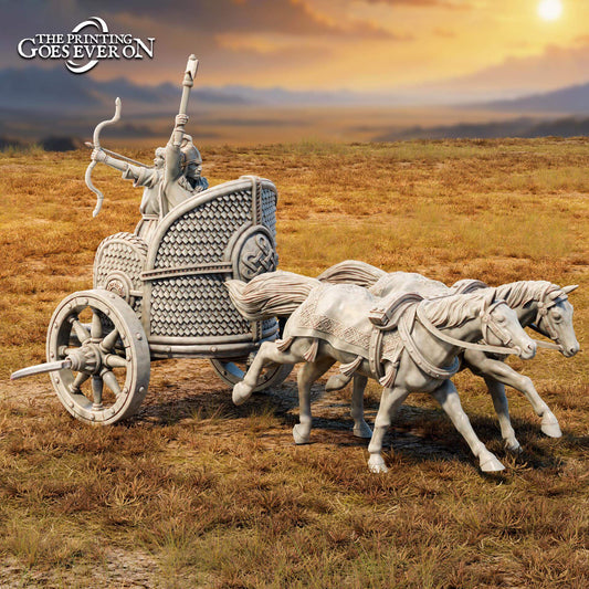 Golden Khanate Khan's Chariot - Tales of the Golden Khanate - The Printing Goes Ever On