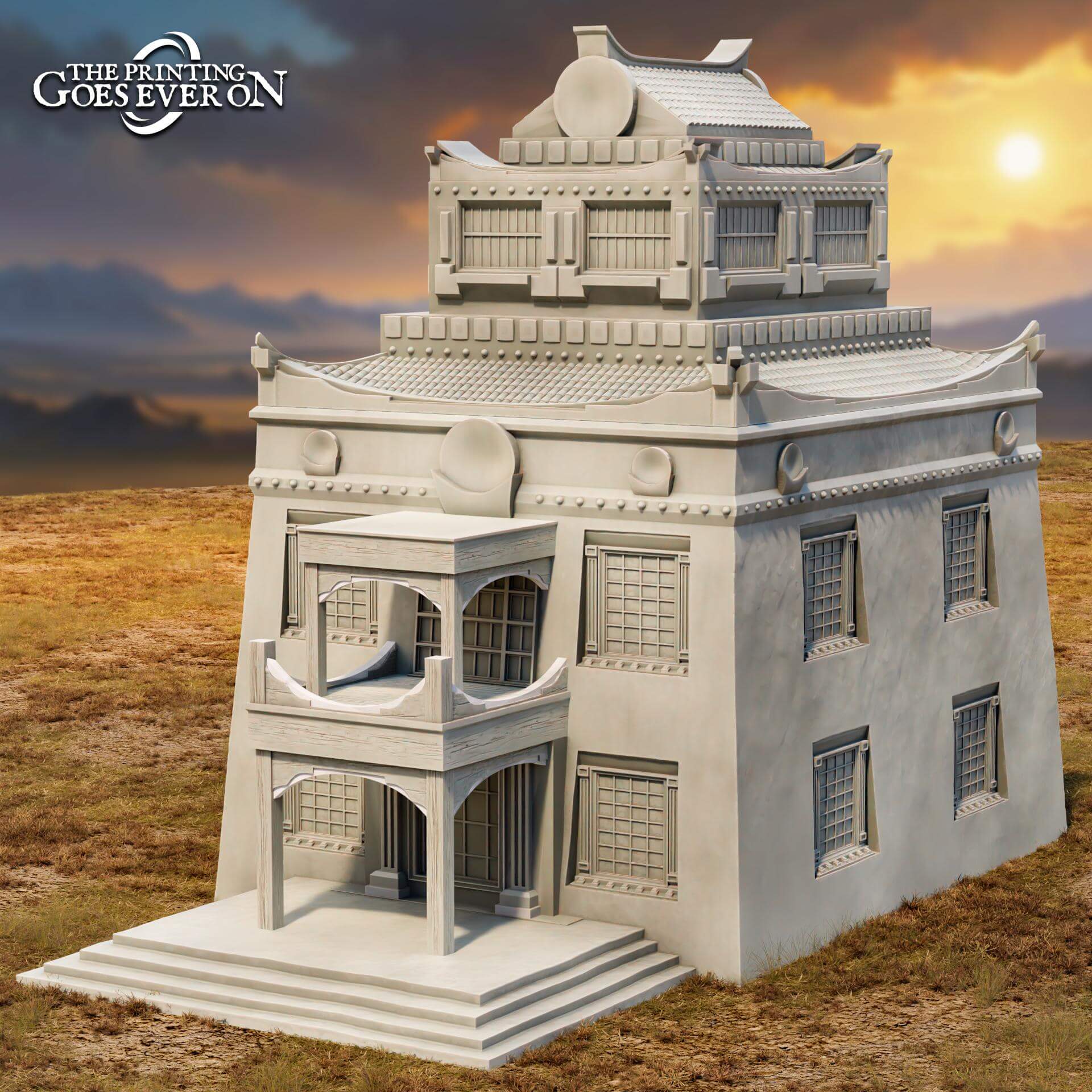 Golden Khanate Temple - Tales of the Golden Khanate - The Printing Goes Ever On