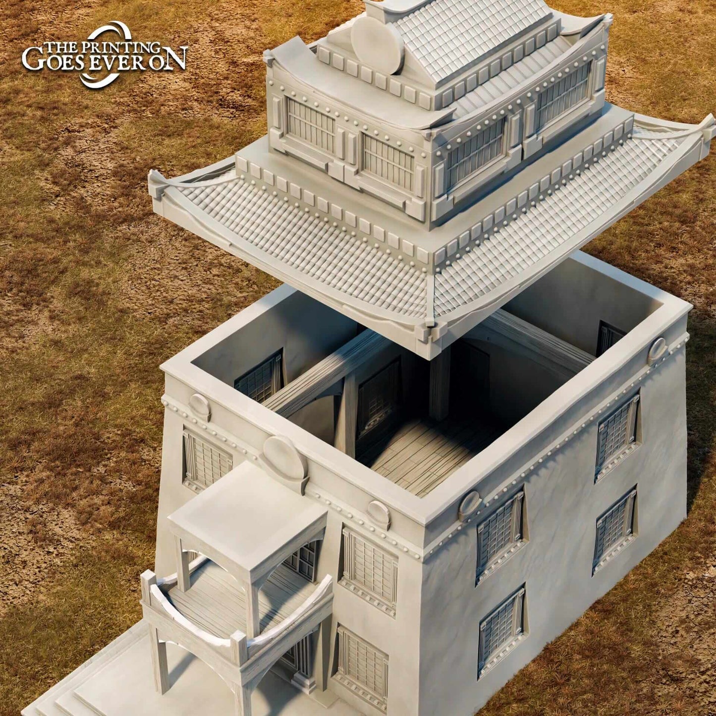Golden Khanate Temple - Tales of the Golden Khanate - The Printing Goes Ever On