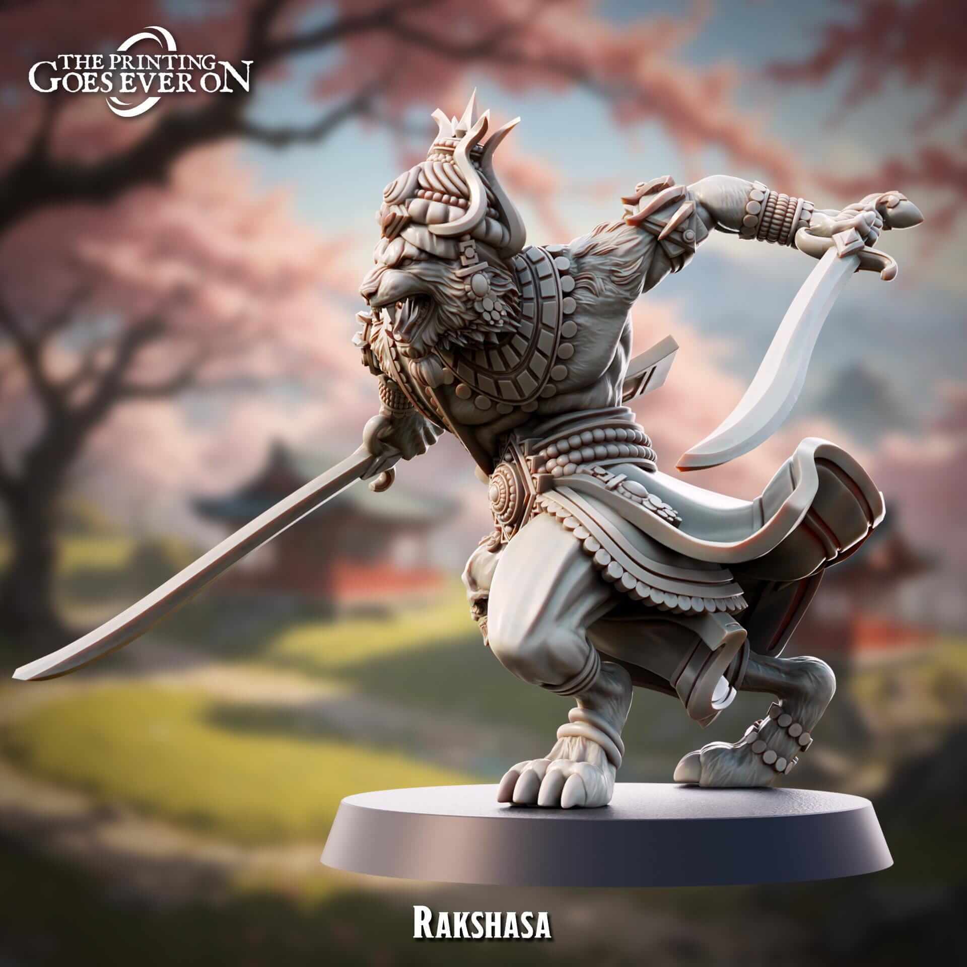Rakshasa - Slayer Masquerade - The Printing Goes Ever On