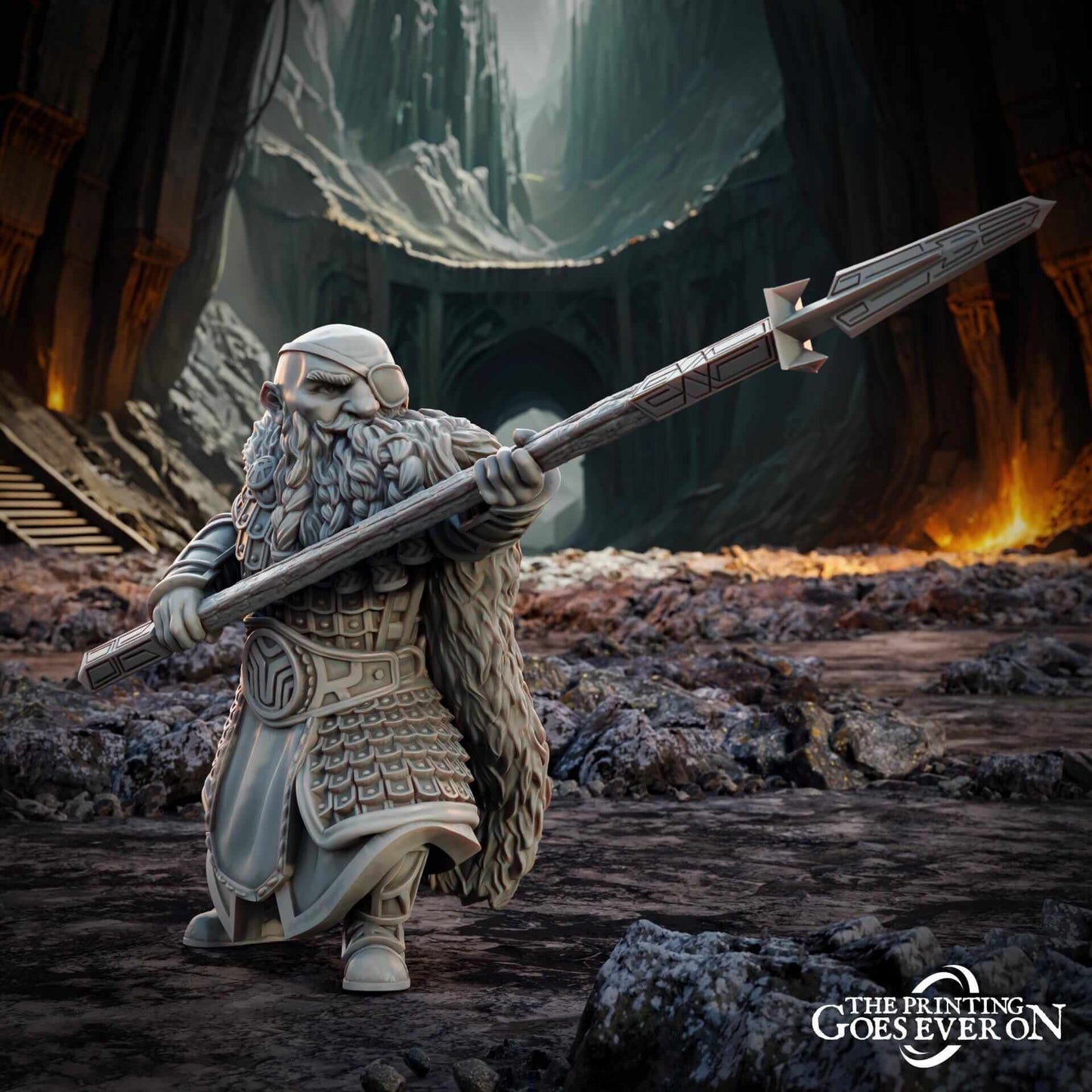 Mavir the Warden - Tales of the Deep - The Printing Goes Ever On