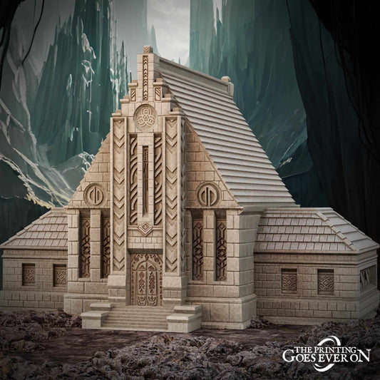 Dwarven Mine Entrance - Tales of the Deep - The Printing Goes Ever On