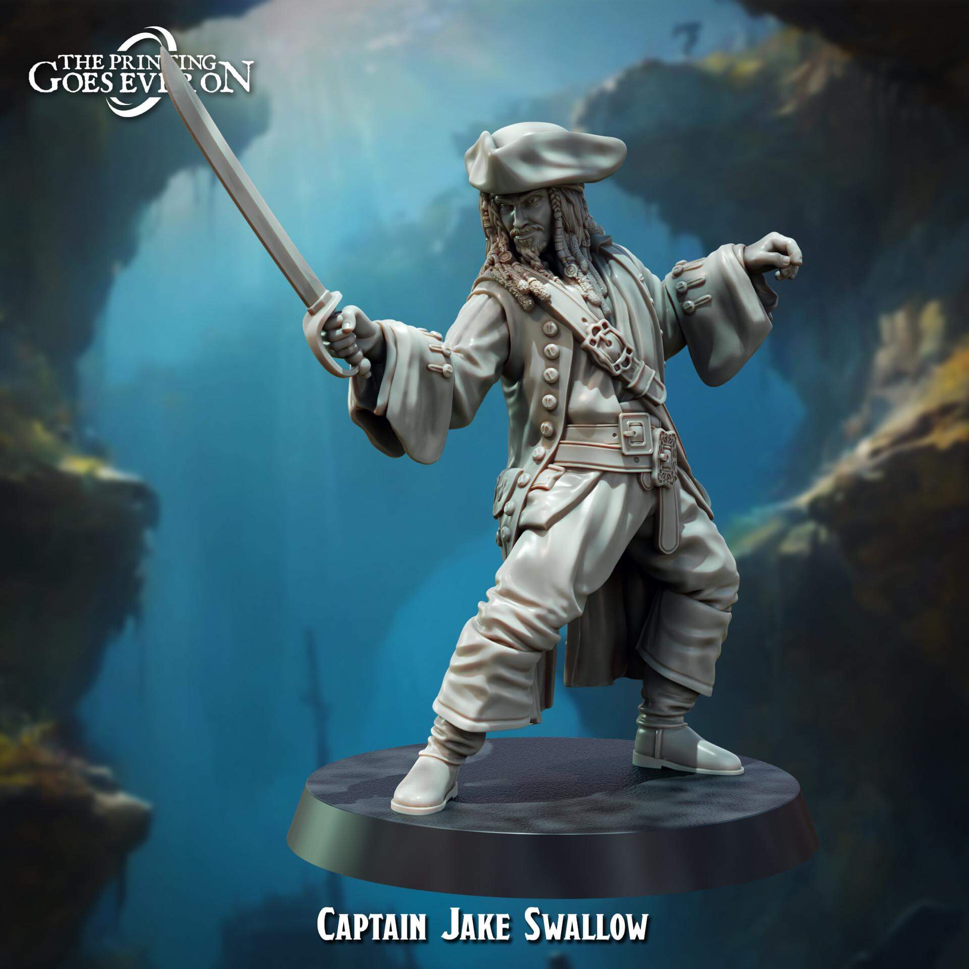Captain Jake Swallow - Tides of Terror - The Printing Goes Ever On