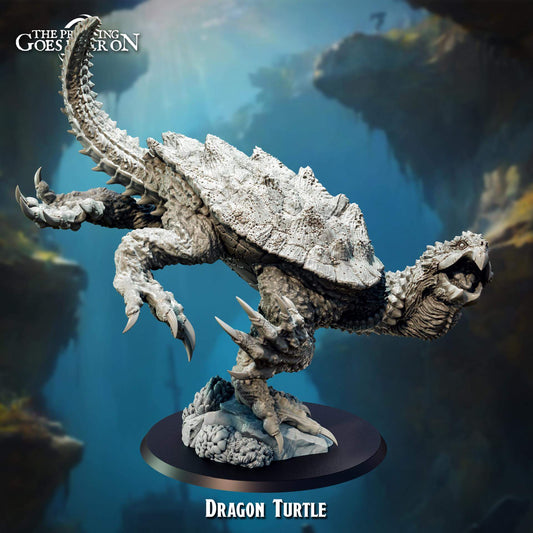 Dragon Turtle - Tides of Terror - The Printing Goes Ever On