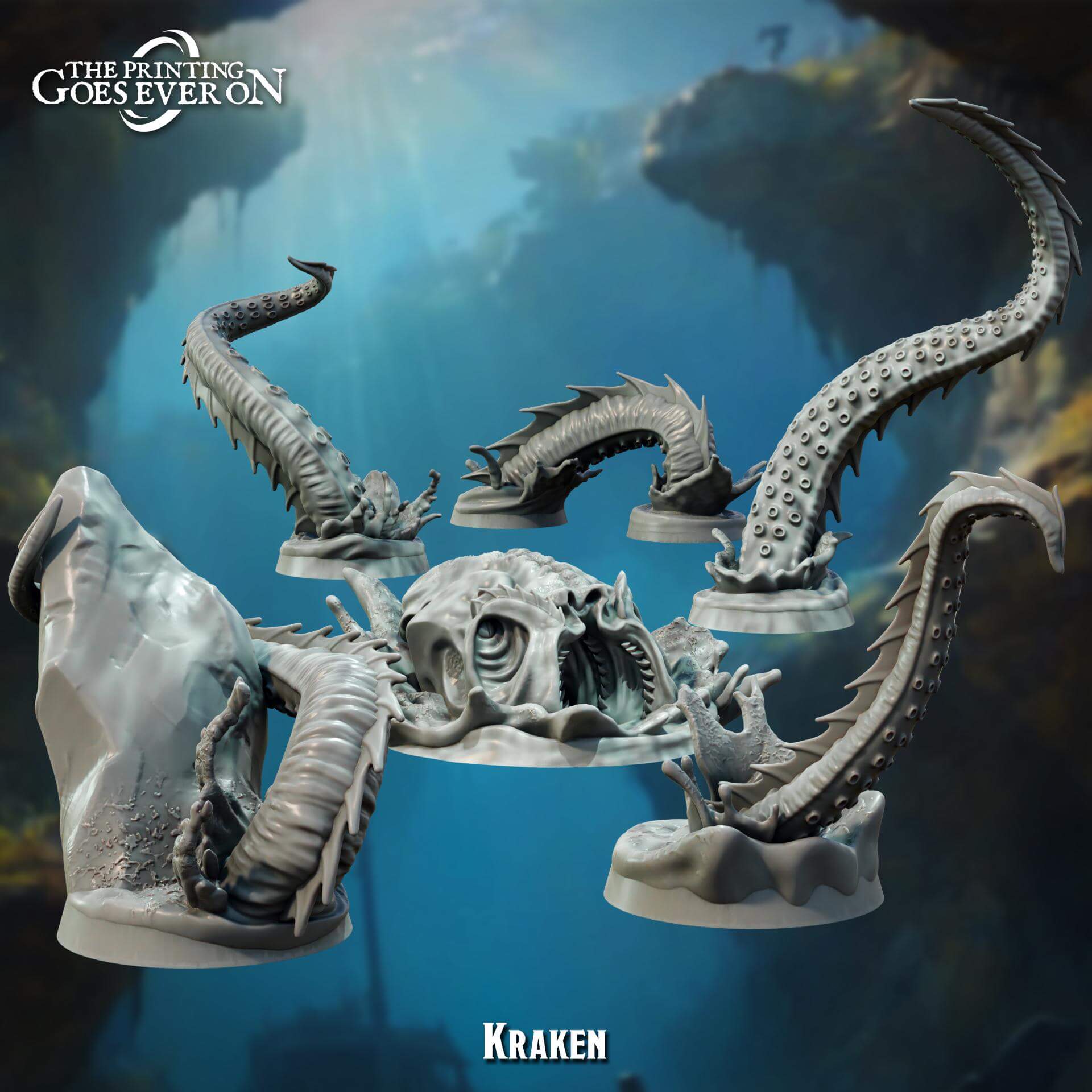 Kraken - Tides of Terror - The Printing Goes Ever On