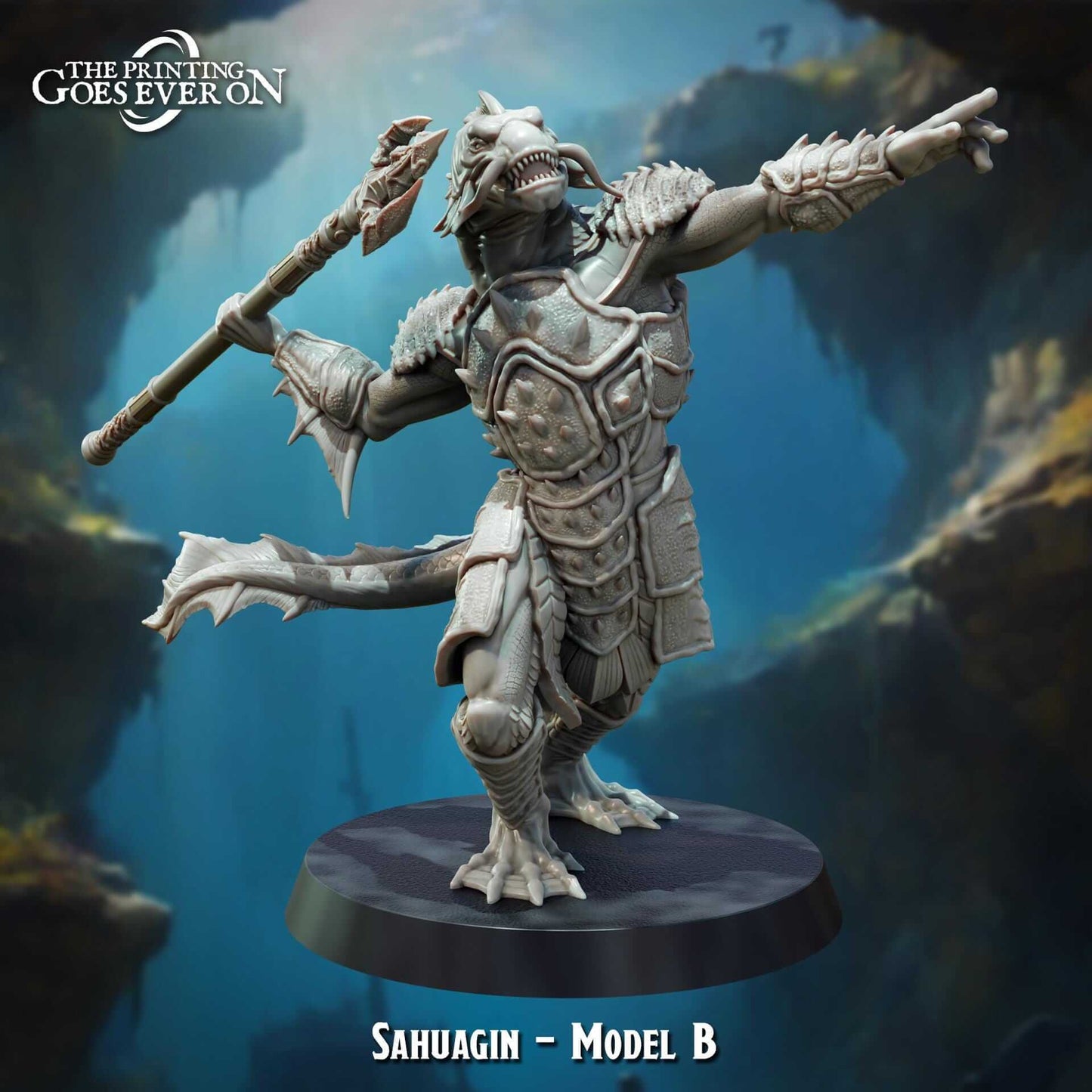 Sahuagin - Tides of Terror - The Printing Goes Ever On