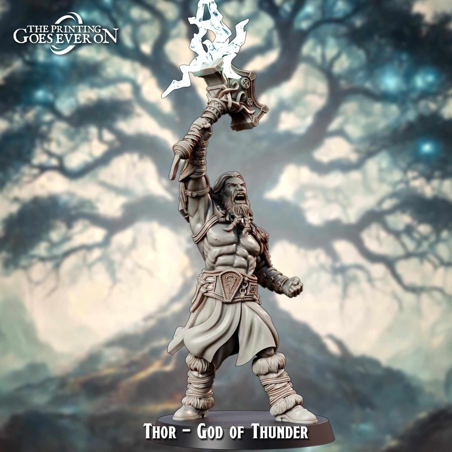 Thor God of Thunder - Asgard Amusement - The Printing Goes Ever On