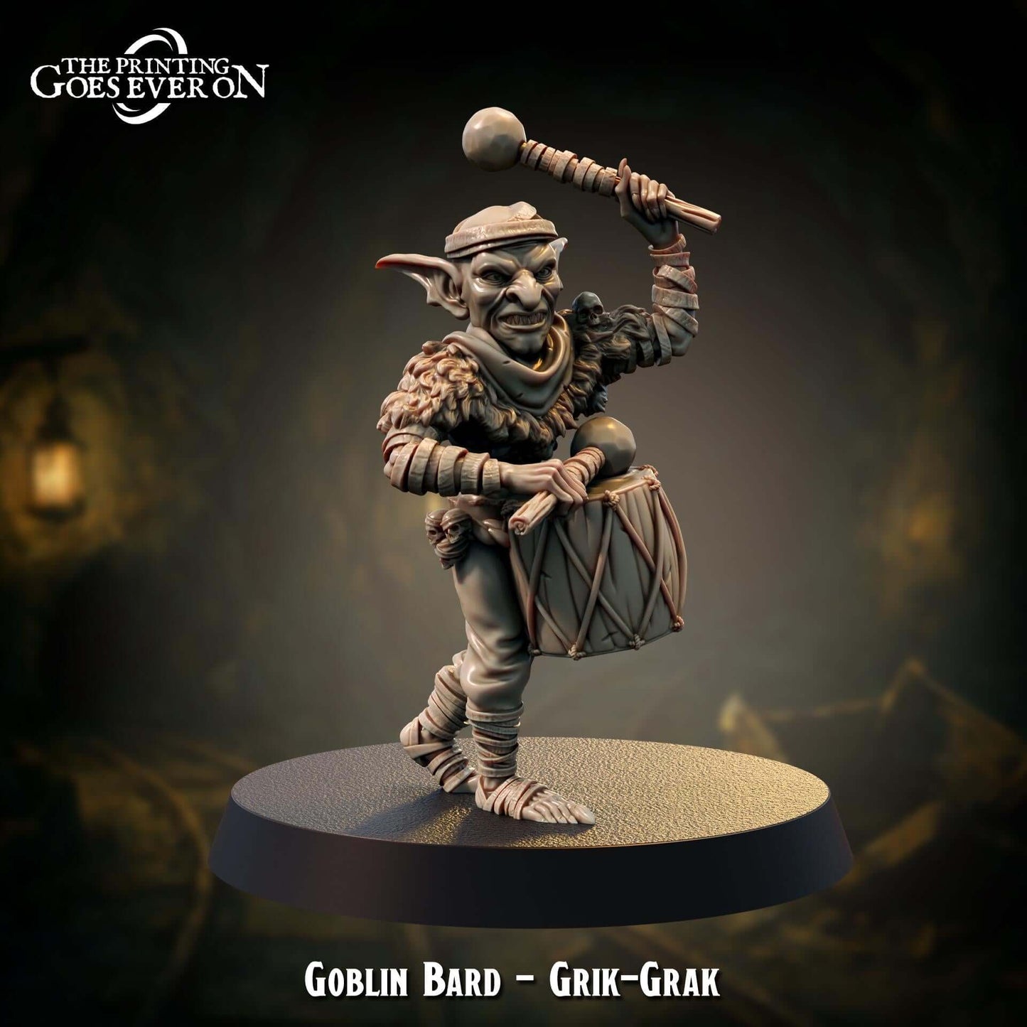 Goblin Bard Grik Grak - Rolling in the Deep - The Printing Goes Ever On
