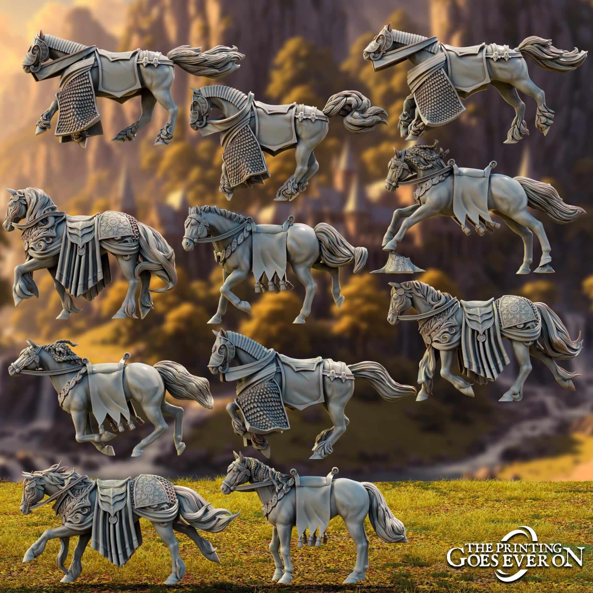 Tales of the Elven Kingdoms - Customized Elven Units - The Printing Goes Ever On