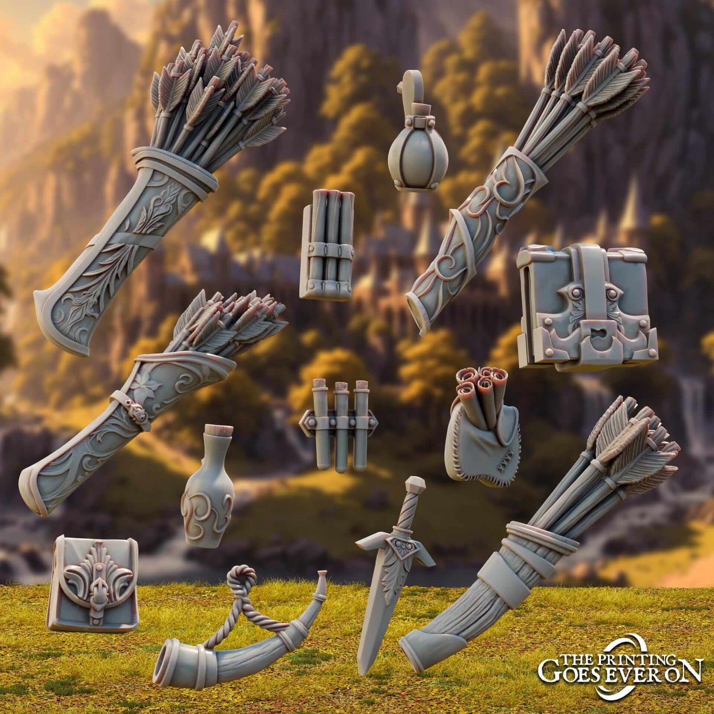 Tales of the Elven Kingdoms - Customized Elven Units - The Printing Goes Ever On
