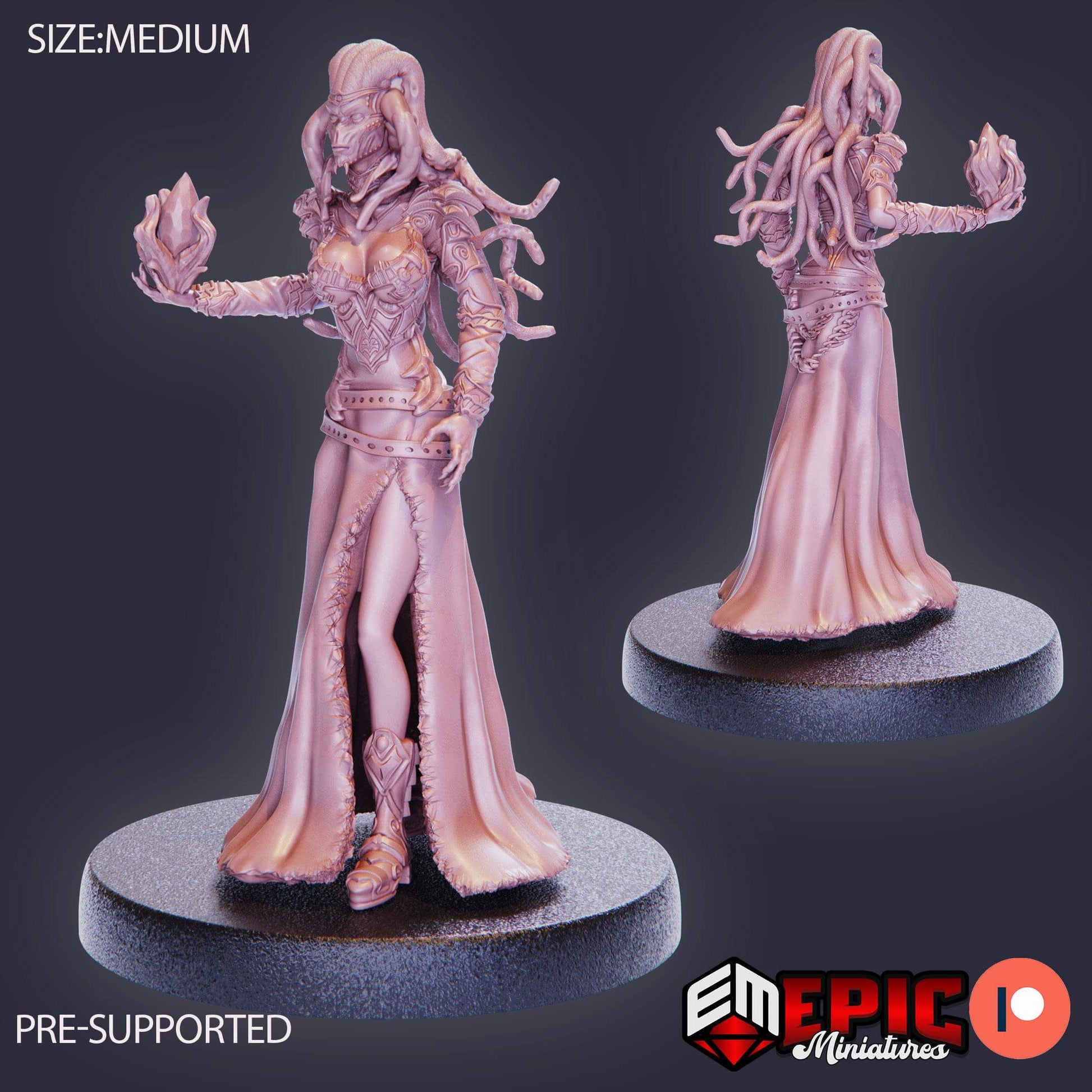 Mind Domina - Secret Minds - D&D Epic Miniatures   and Dragons