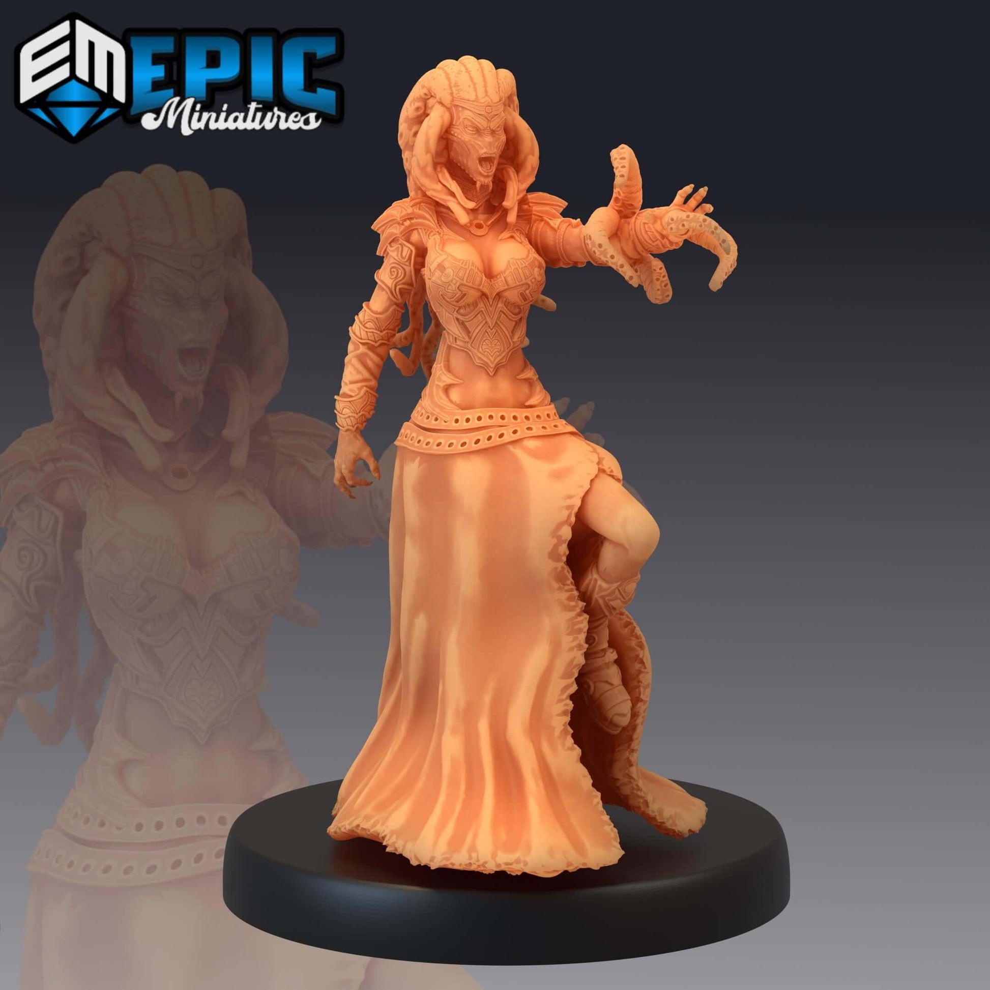 Mind Domina - Secret Minds - D&D Epic Miniatures   and Dragons