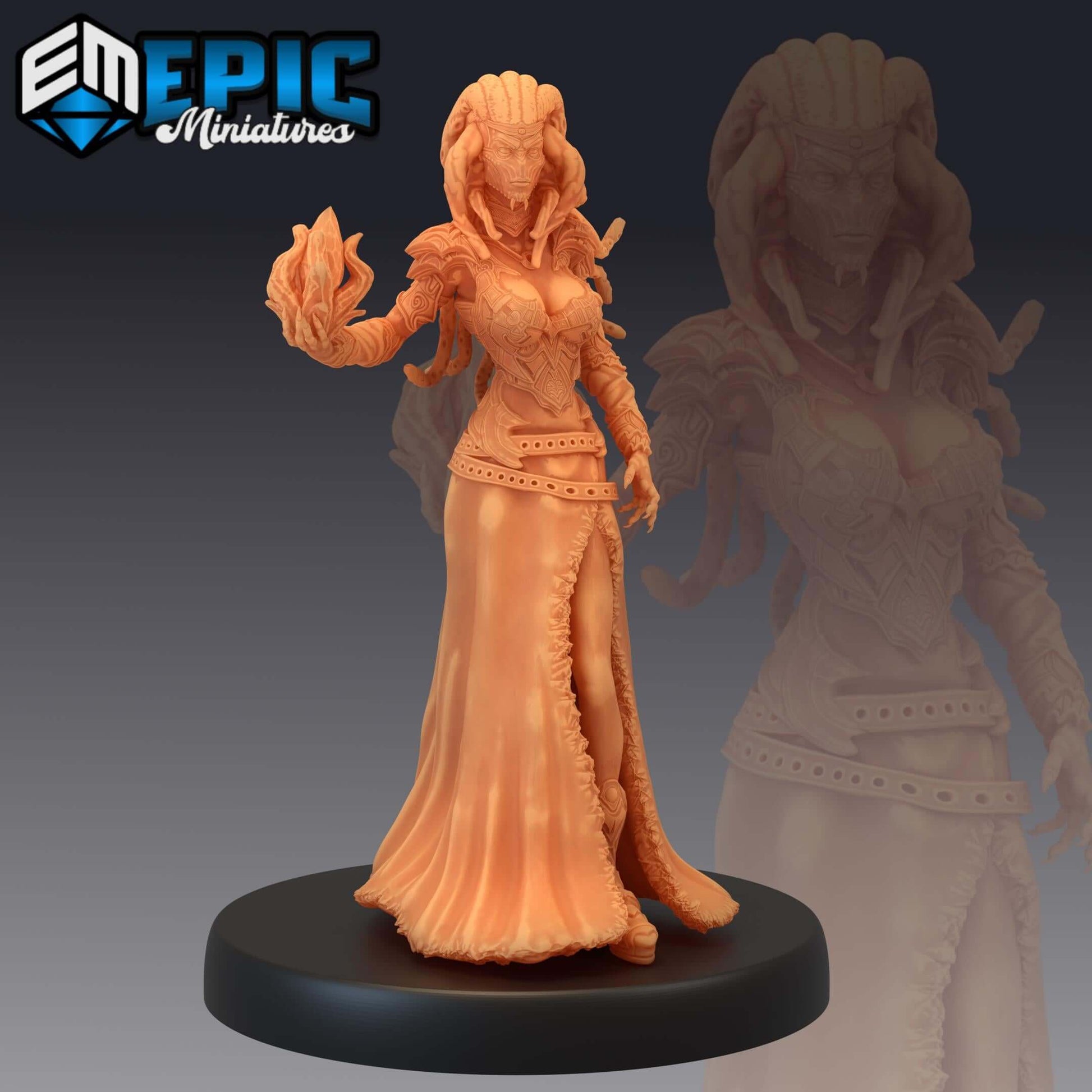 Mind Domina - Secret Minds - D&D Epic Miniatures   and Dragons