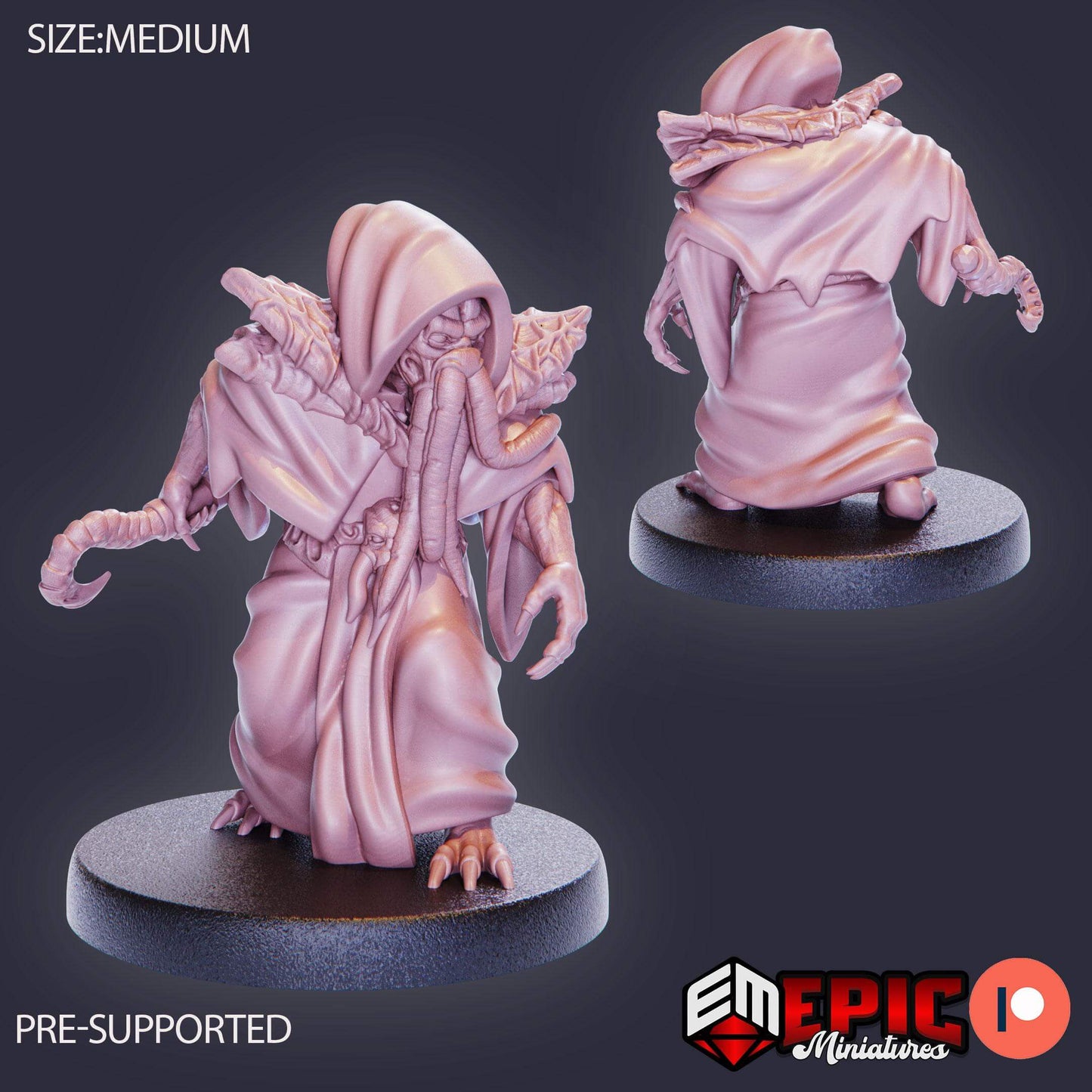Mind Eater Crew - Secret Minds - D&D Epic Miniatures   and Dragons