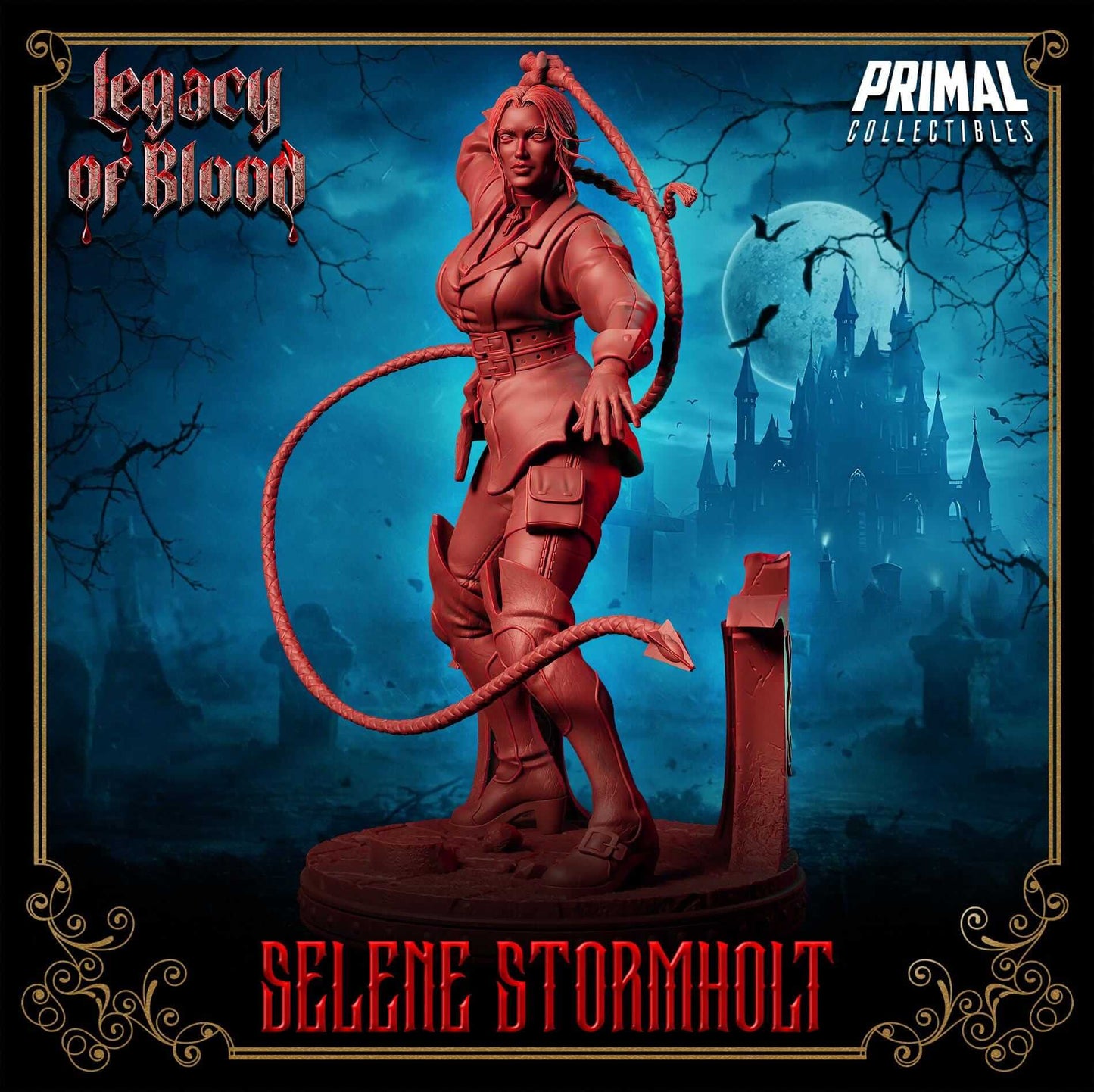 Selene Stormholt - Legacy of Blood 3D Printed Resin RPG/Tabletop/Boardgames Miniature Primal Collectibles
