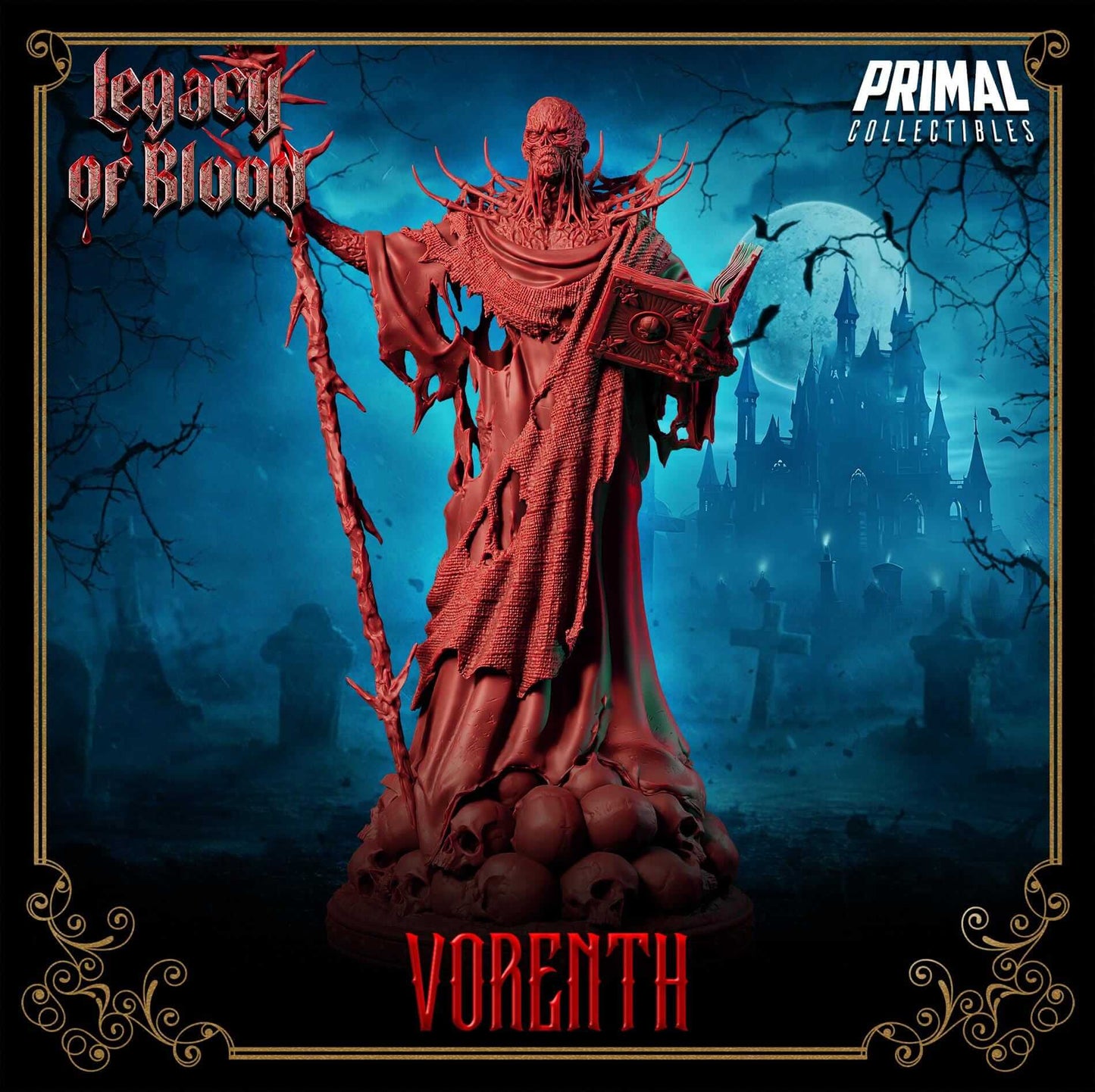 Vorenth - Legacy of Blood 3D Printed Resin RPG/Tabletop/Boardgames Miniature Primal Collectibles