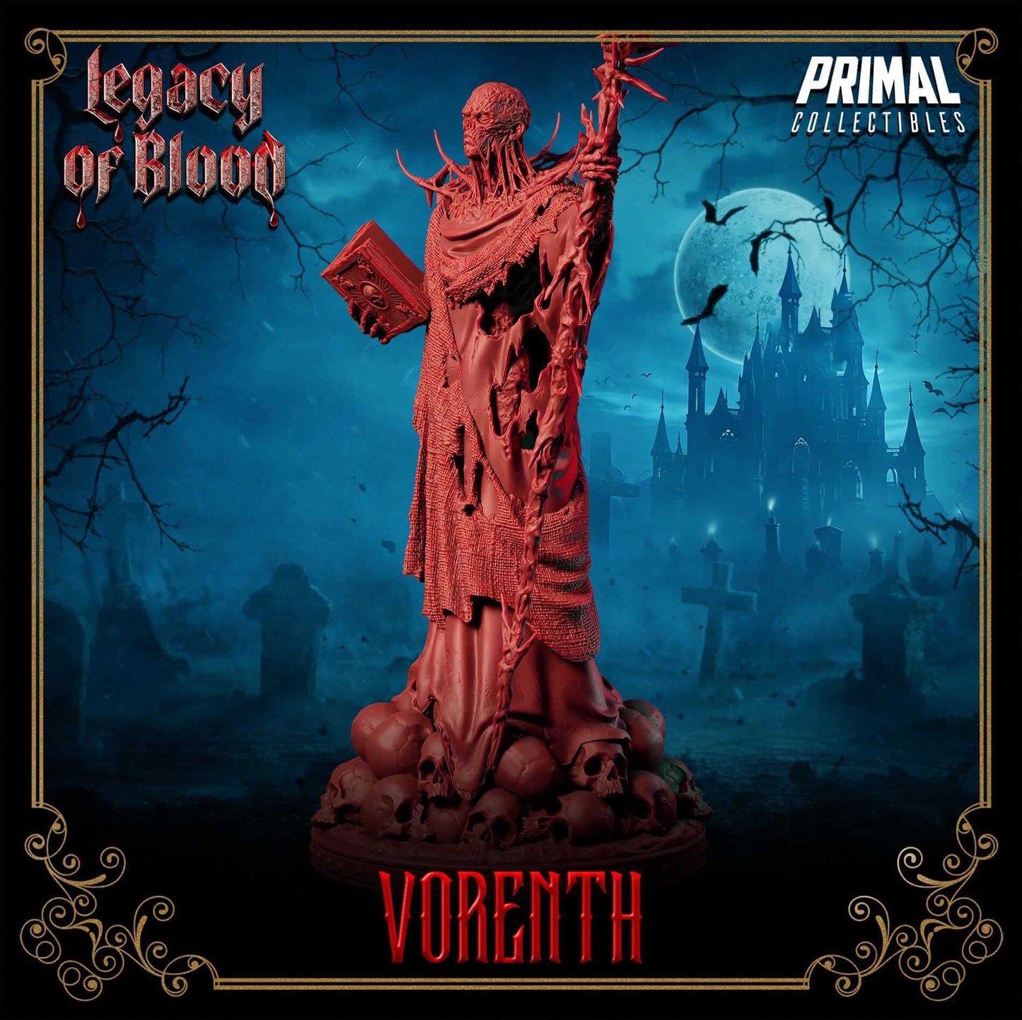 Vorenth - Legacy of Blood 3D Printed Resin RPG/Tabletop/Boardgames Miniature Primal Collectibles